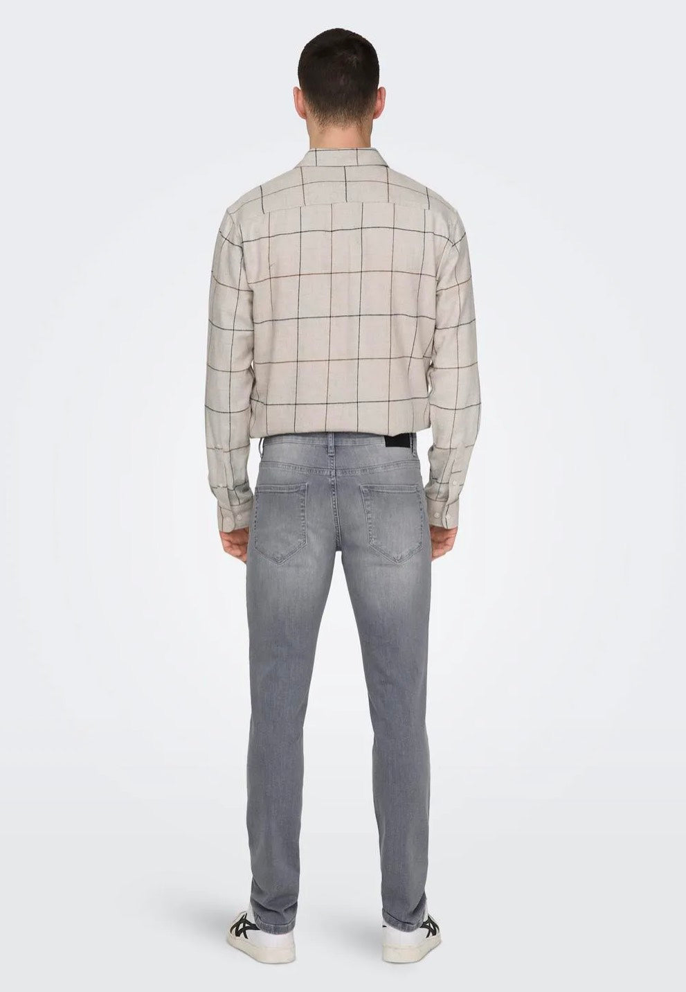 Only & Sons - Loom Slim Light Grey Denim - Jeans | Men-Image