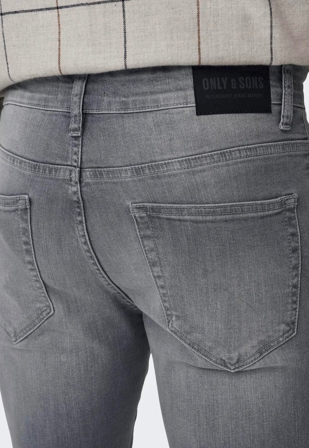 Only & Sons - Loom Slim Light Grey Denim - Jeans | Men-Image