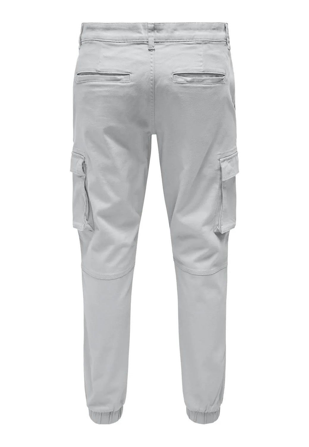 Only & Sons - Cam Stage Cargo Cuff Glacier Gray - Pants | Men-Image