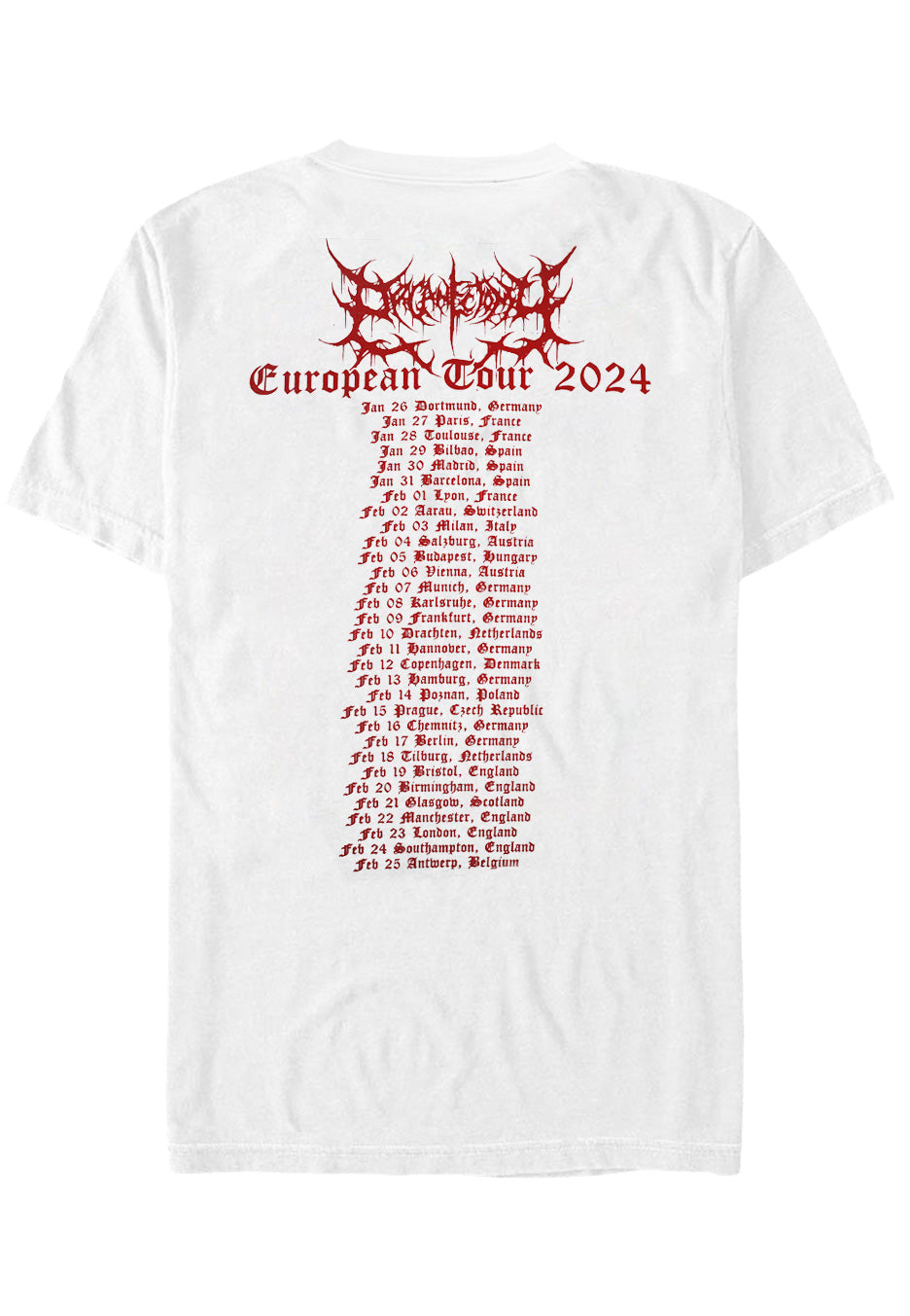 Organectomy - Seraphic White - T-Shirt | Neutral-Image