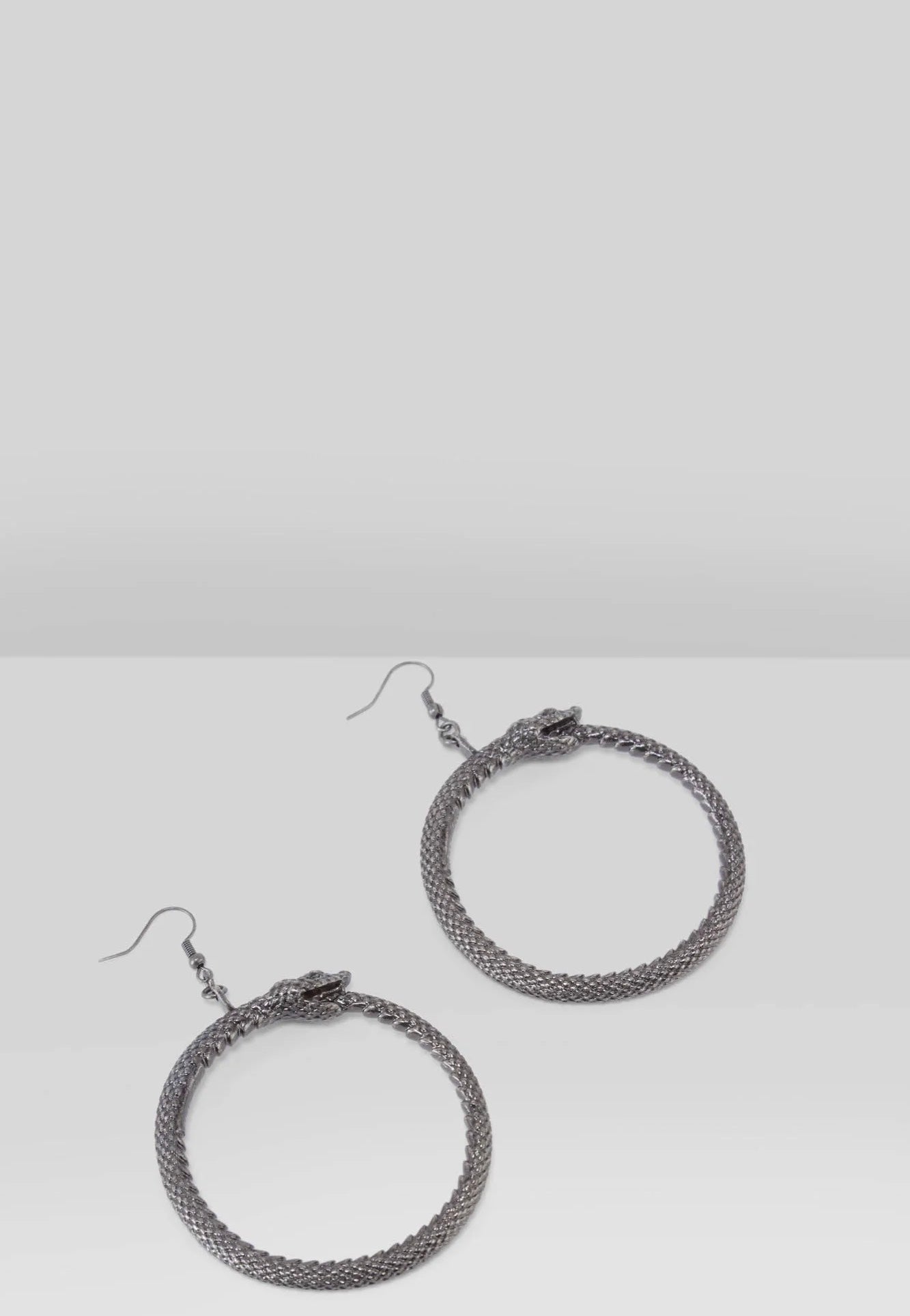 Killstar x Twin Temple - Ouroborous Curse Black - Earring | Neutral-Image