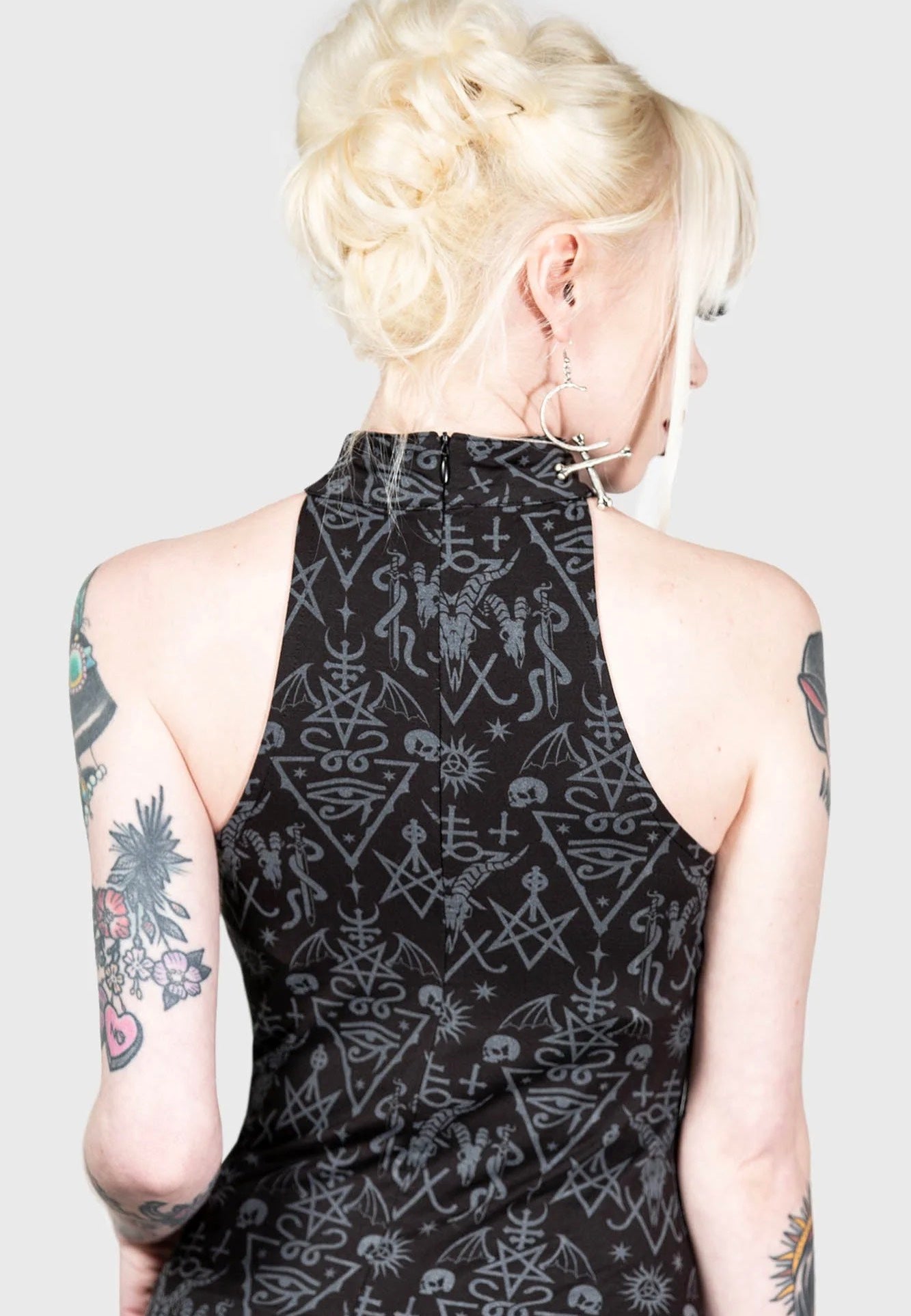 Killstar - Over Queen Maxi Black - Dress | Women-Image