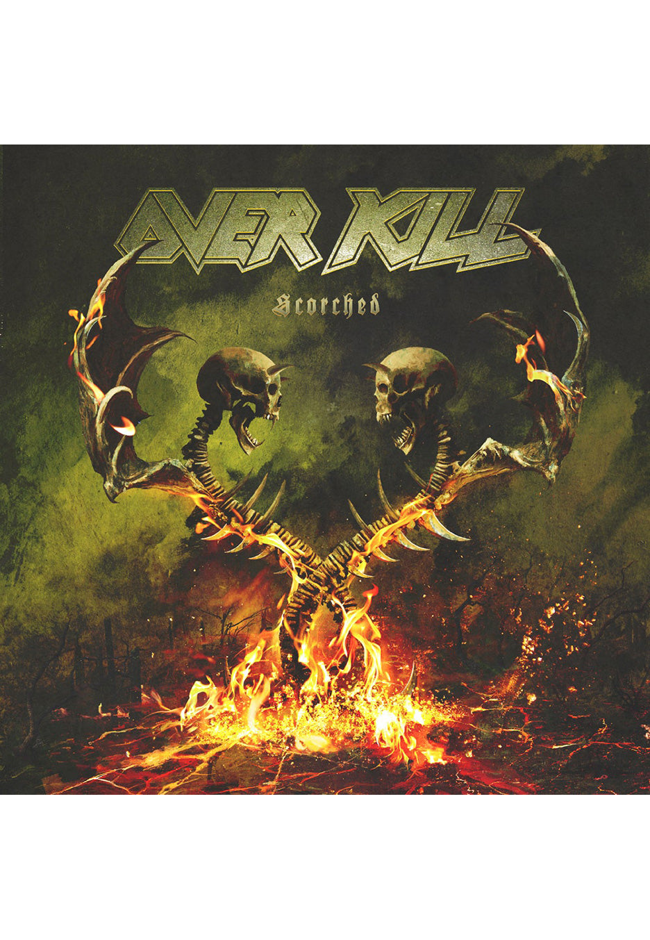 Overkill - Scorched Aztec Gold - Colored 2 Vinyl | Neutral-Image