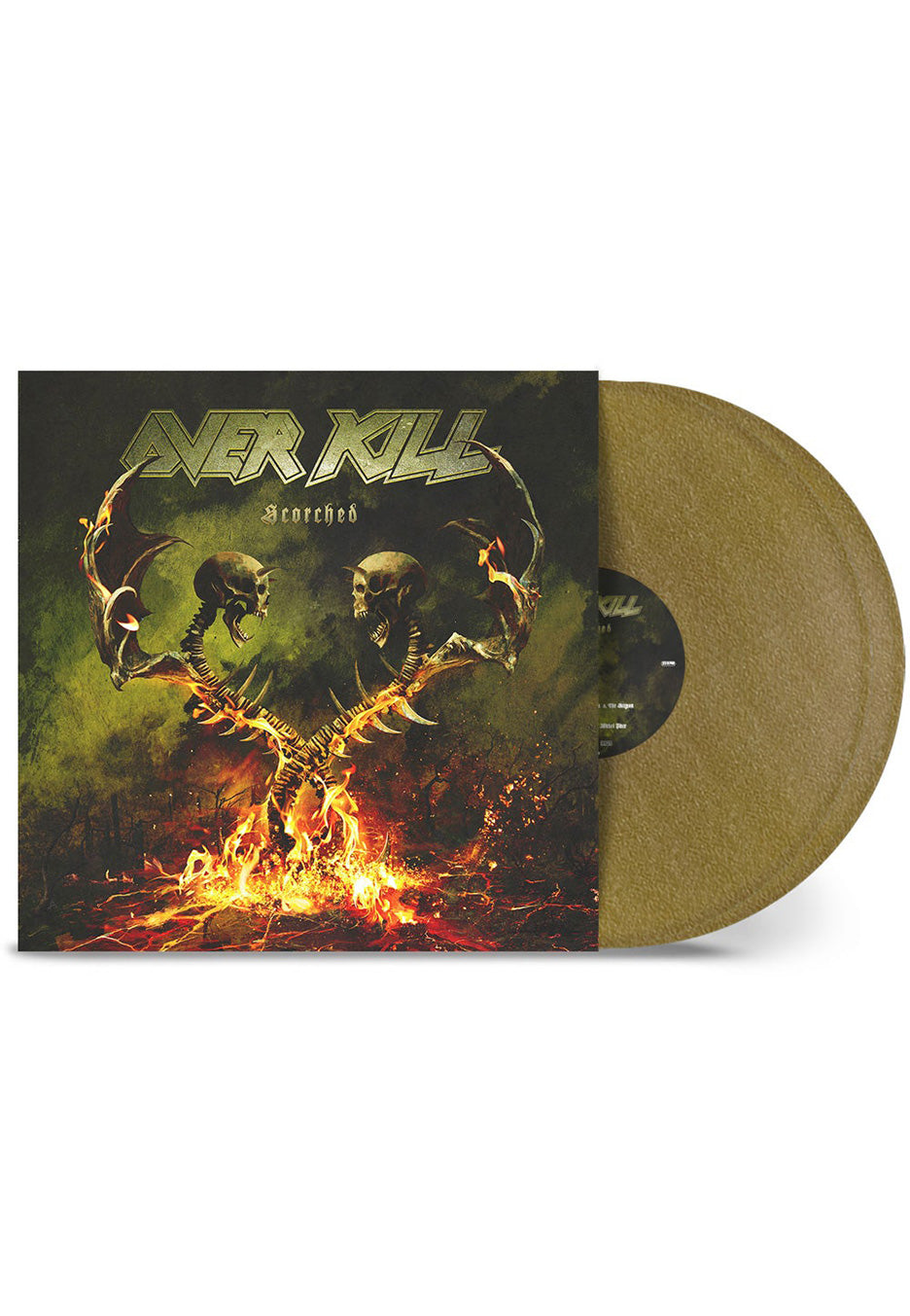 Overkill - Scorched Aztec Gold - Colored 2 Vinyl | Neutral-Image