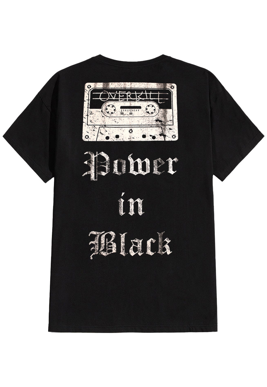 Overkill - Power In Black - T-Shirt | Neutral-Image