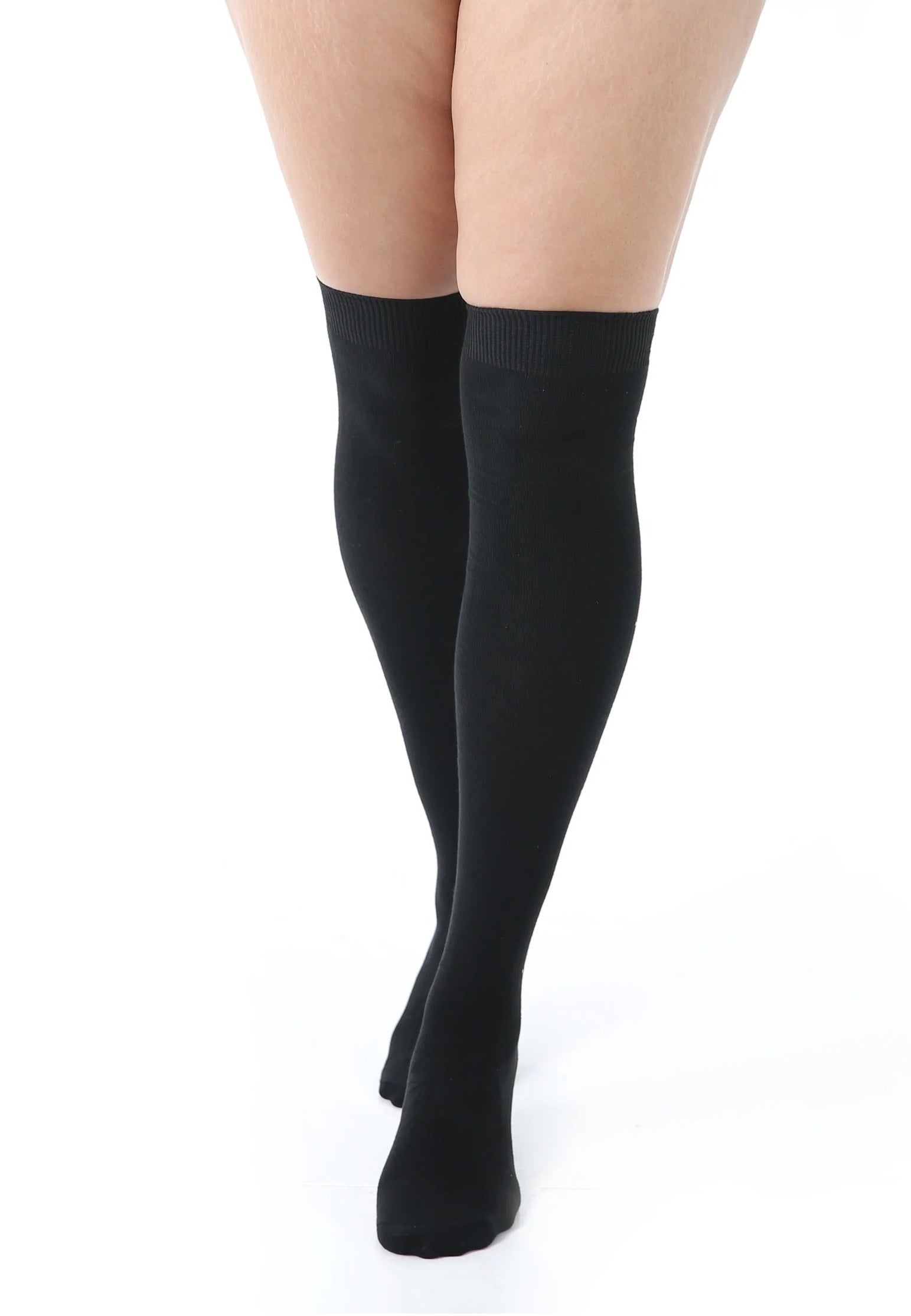 Pamela Mann - Over The Knee Black - Socks | Neutral-Image