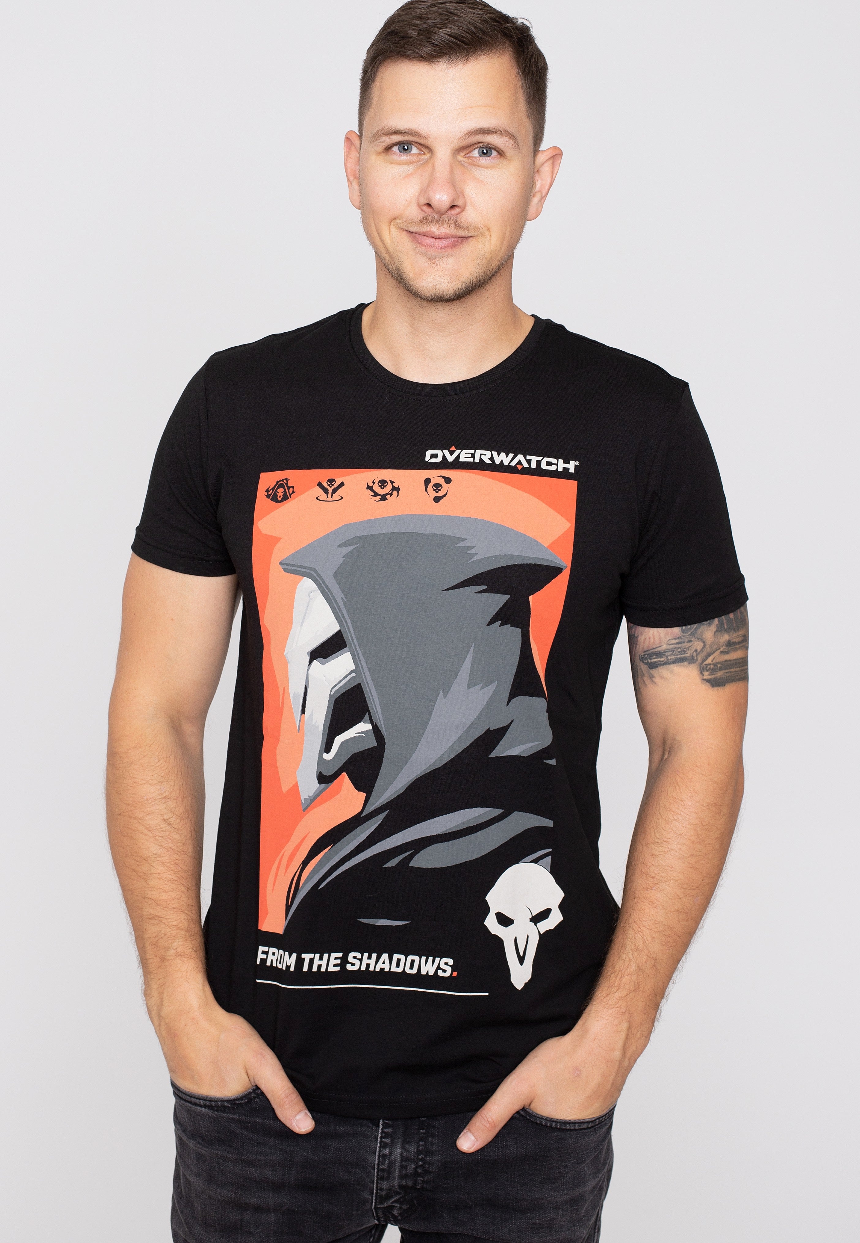 Overwatch - Reaper Profile - T-Shirt | Men-Image