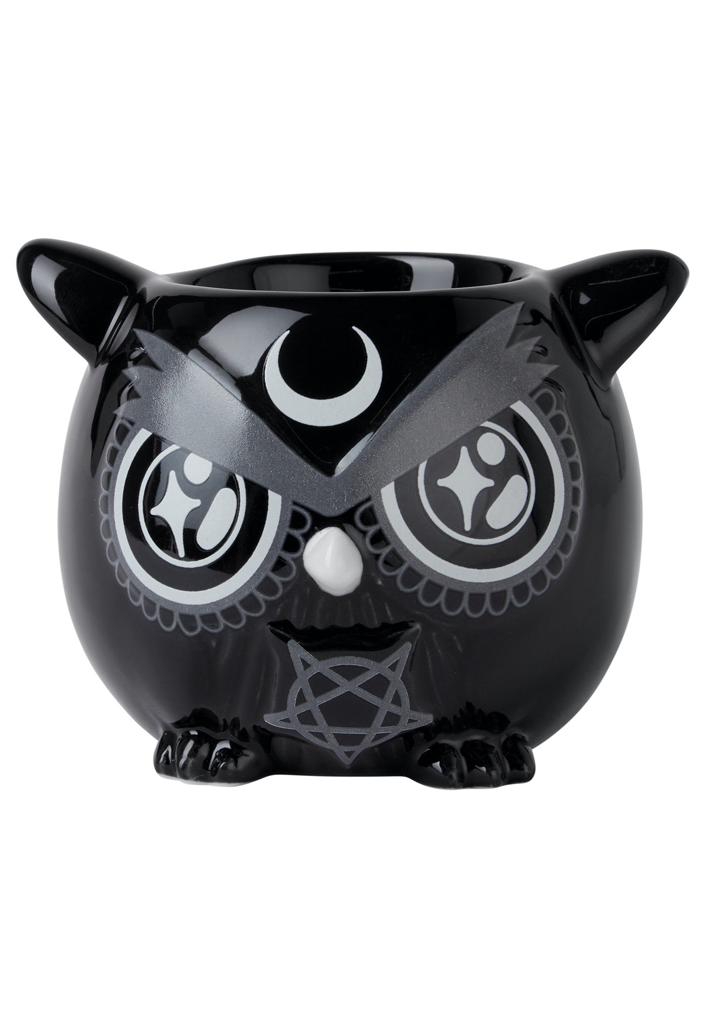 Killstar - Owl Black - Candle Holder | Neutral-Image