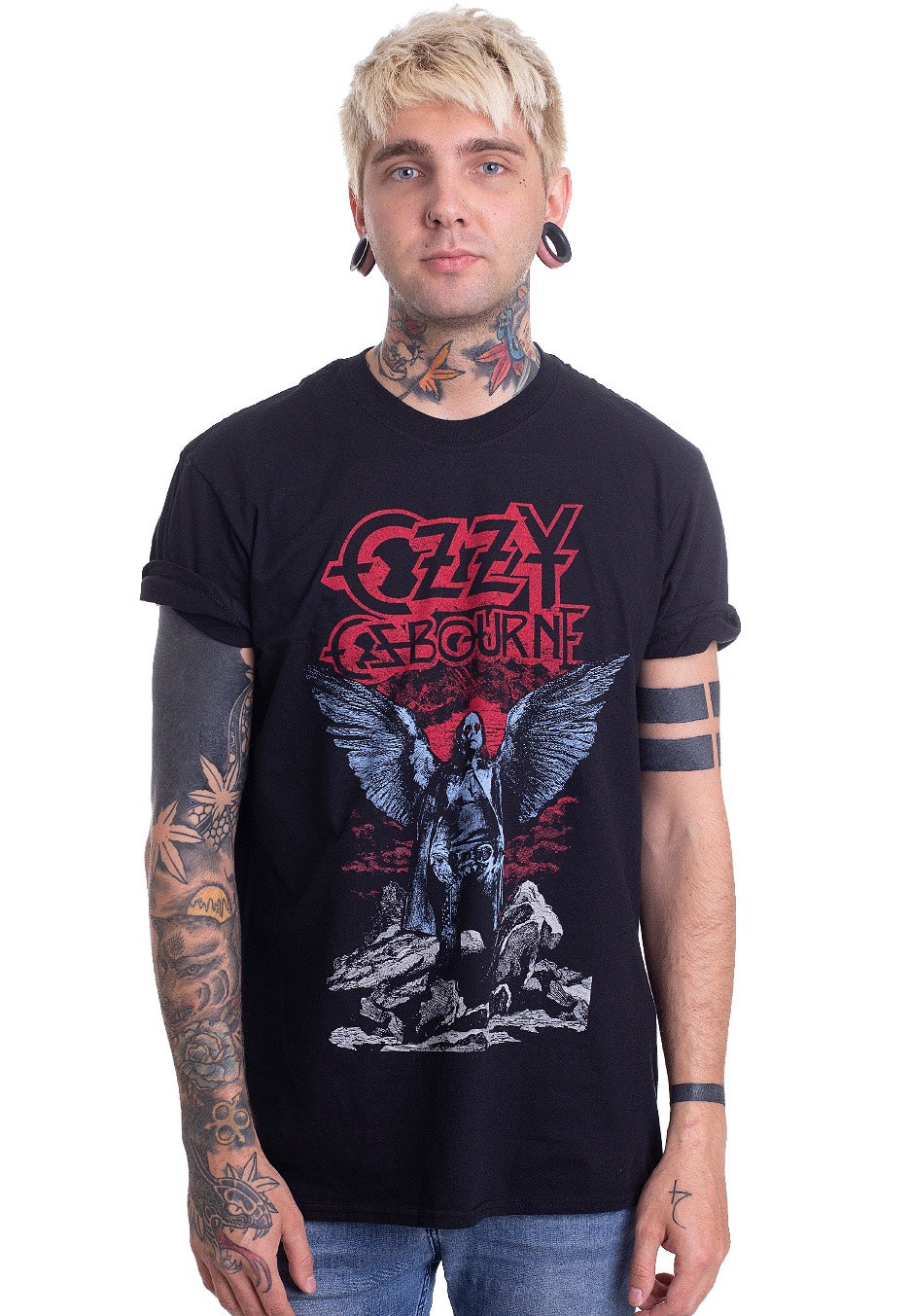 Ozzy Osbourne - Angel Wings - T-Shirt | Men-Image