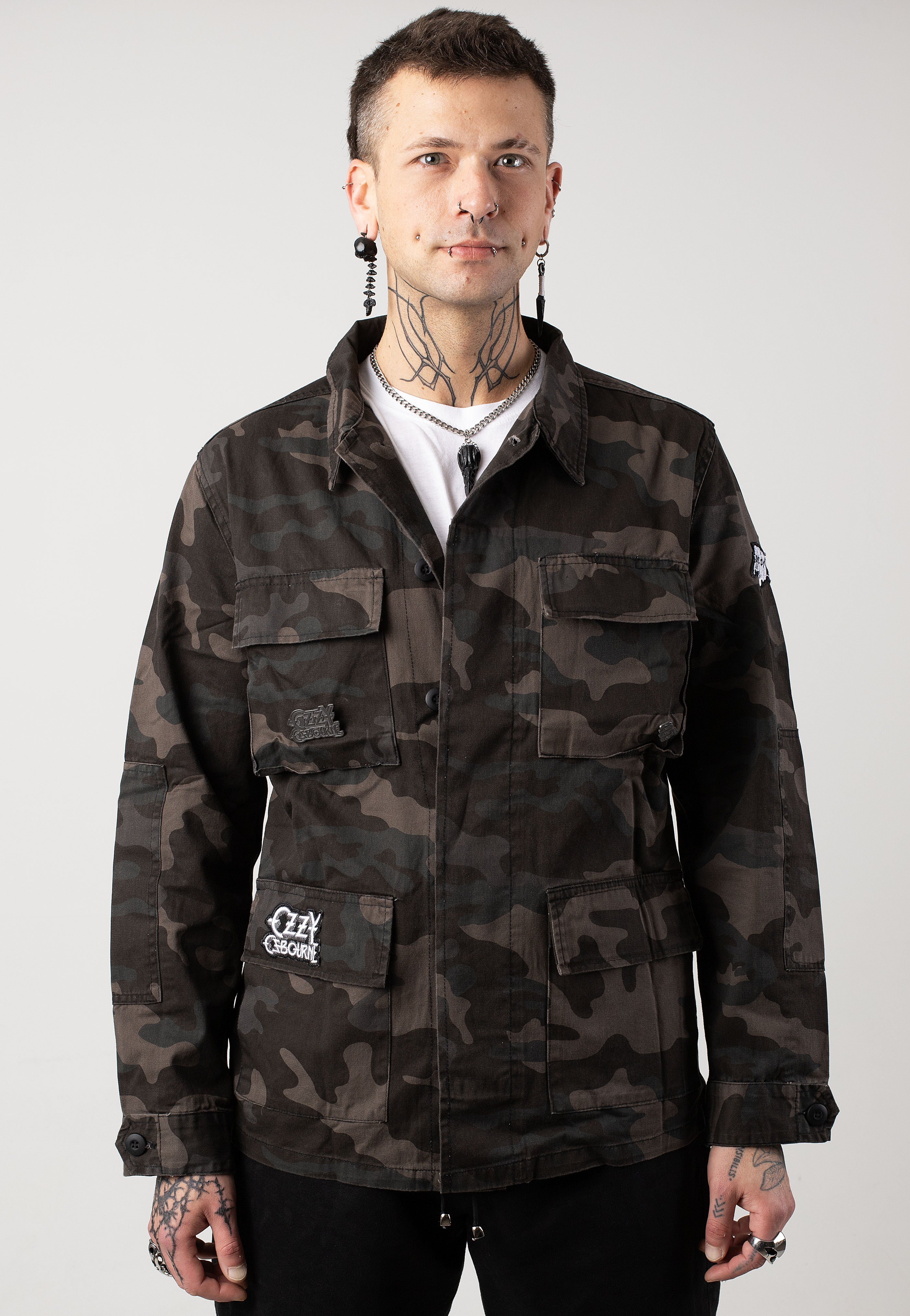 Brandit x Ozzy Osbourne - BDU Jacket Camo - Jacket | Men-Image