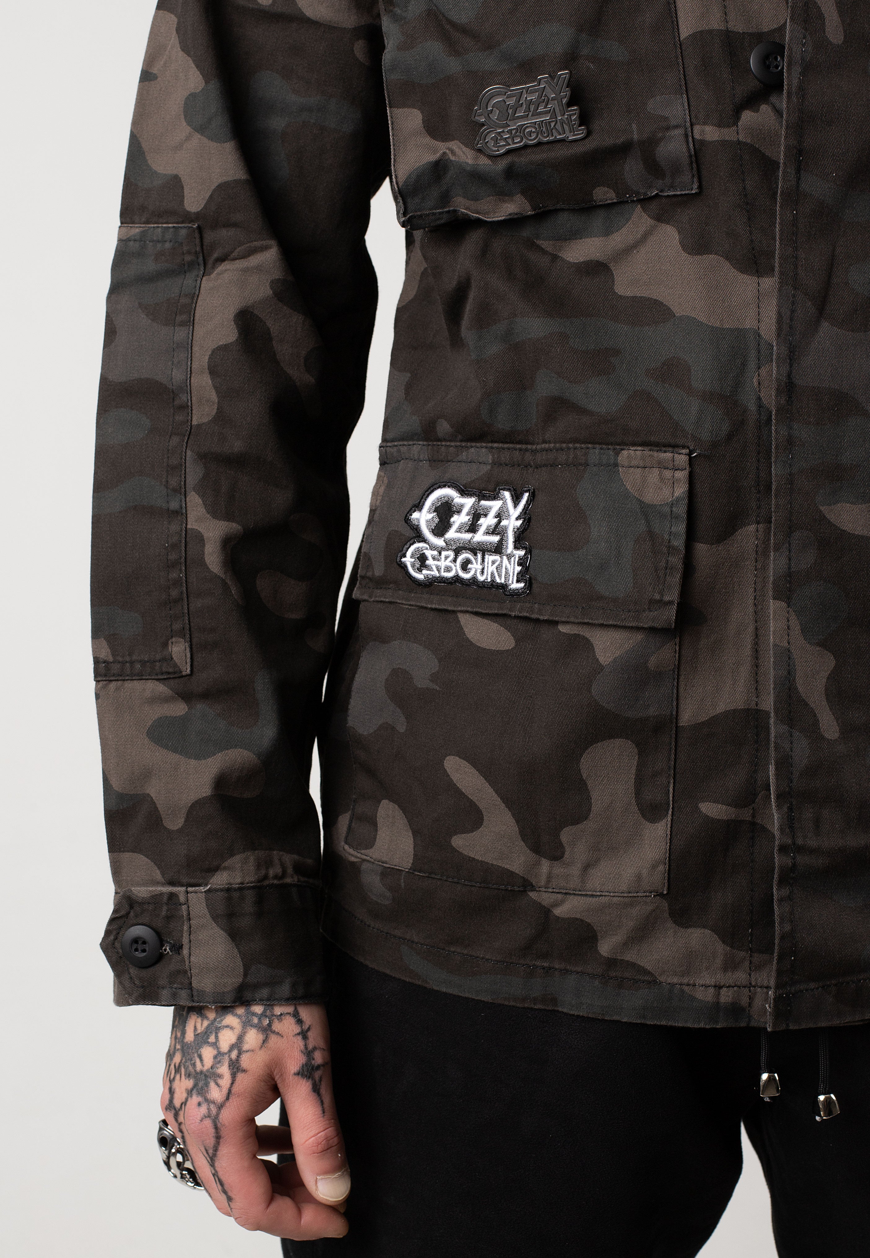 Brandit x Ozzy Osbourne - BDU Jacket Camo - Jacket | Men-Image