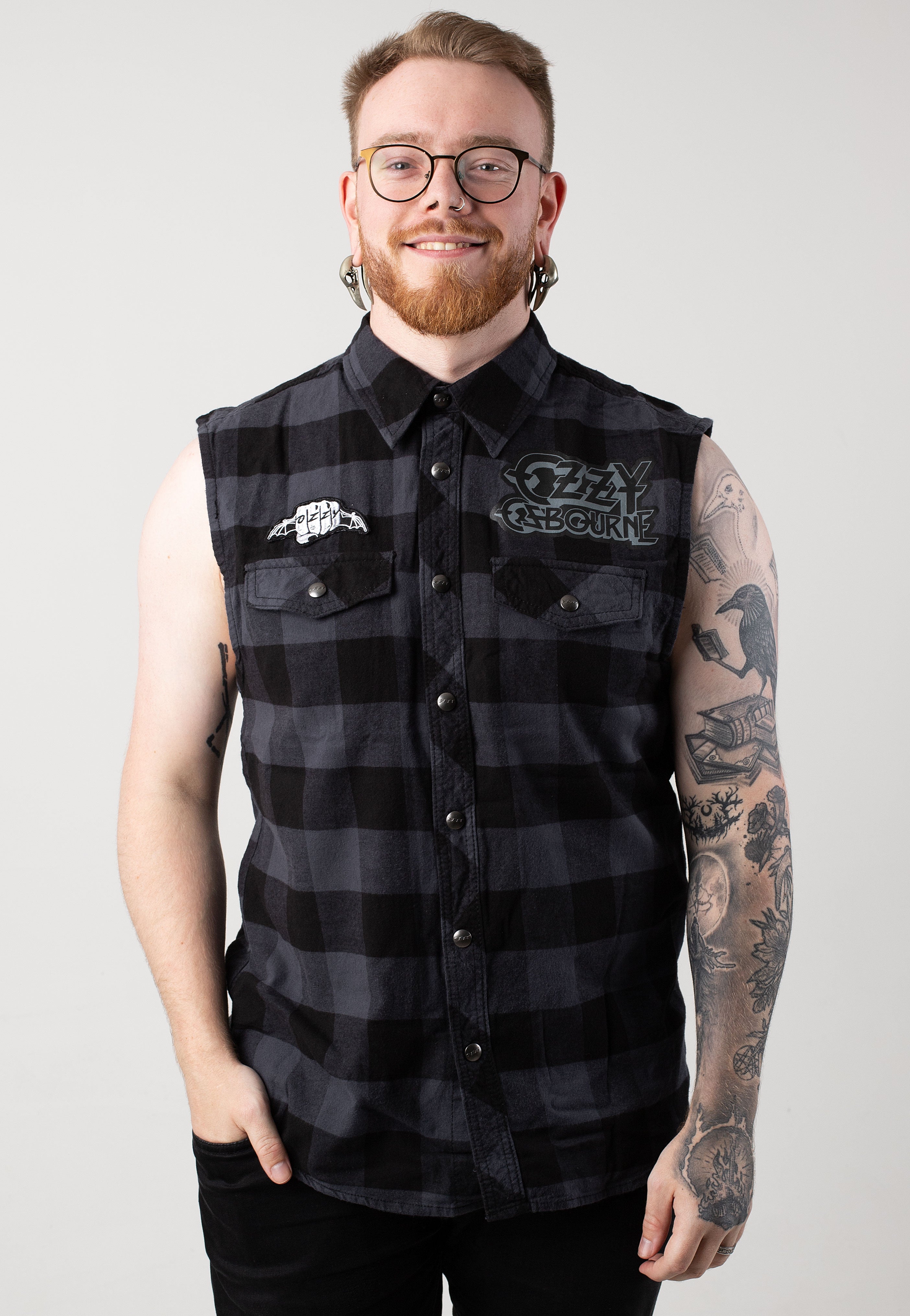 Brandit x Ozzy Osbourne - Check - Shirt | Men-Image