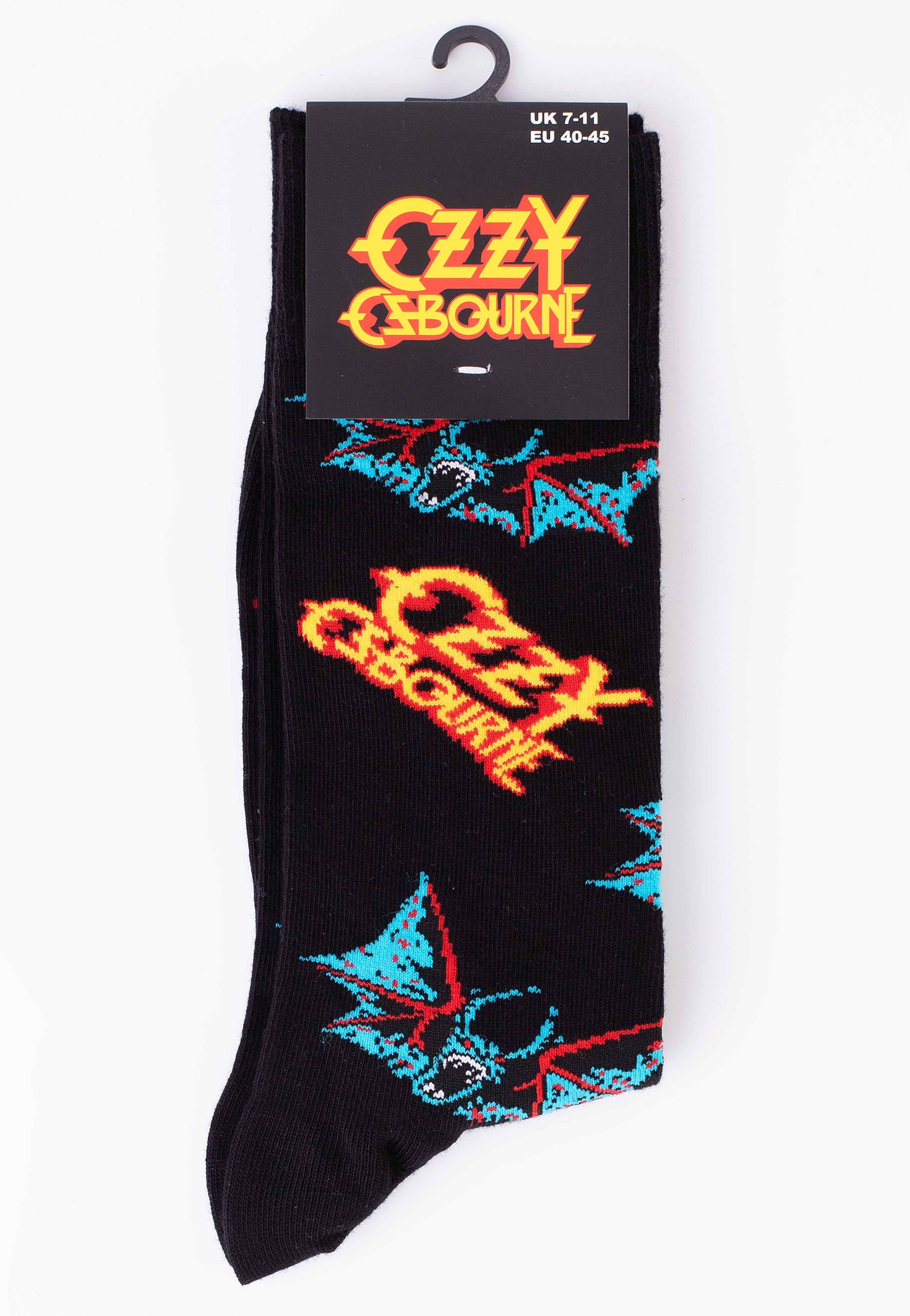 Ozzy Osbourne - Logo & Bats - Socks | Neutral-Image