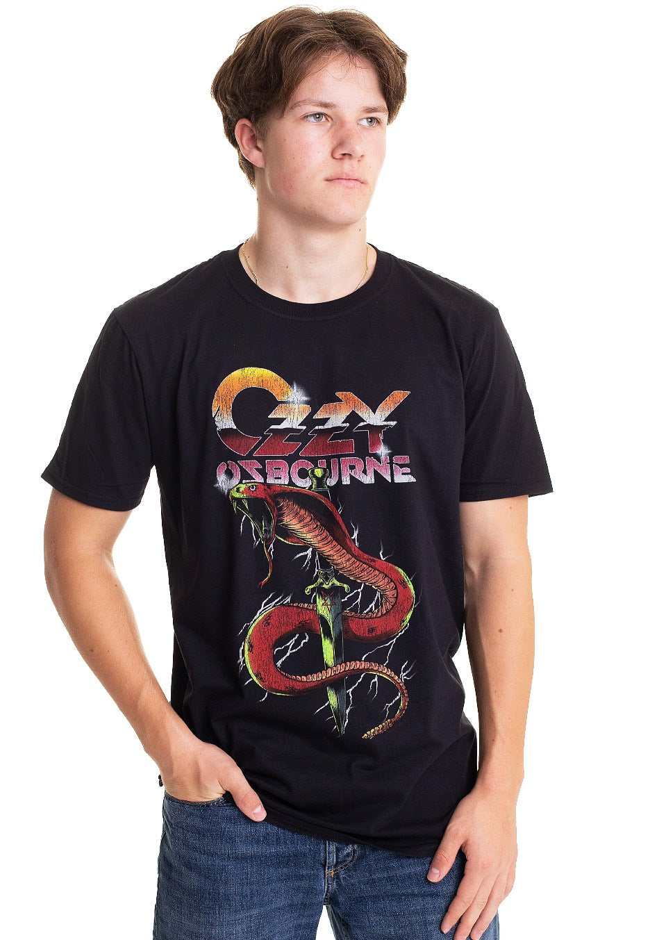 Ozzy Osbourne - Vintage Snake - T-Shirt | Men-Image