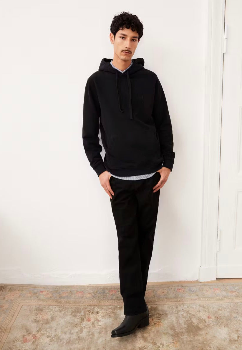 Armedangels - Paarlo Comfort Black - Hoodie | Men-Image