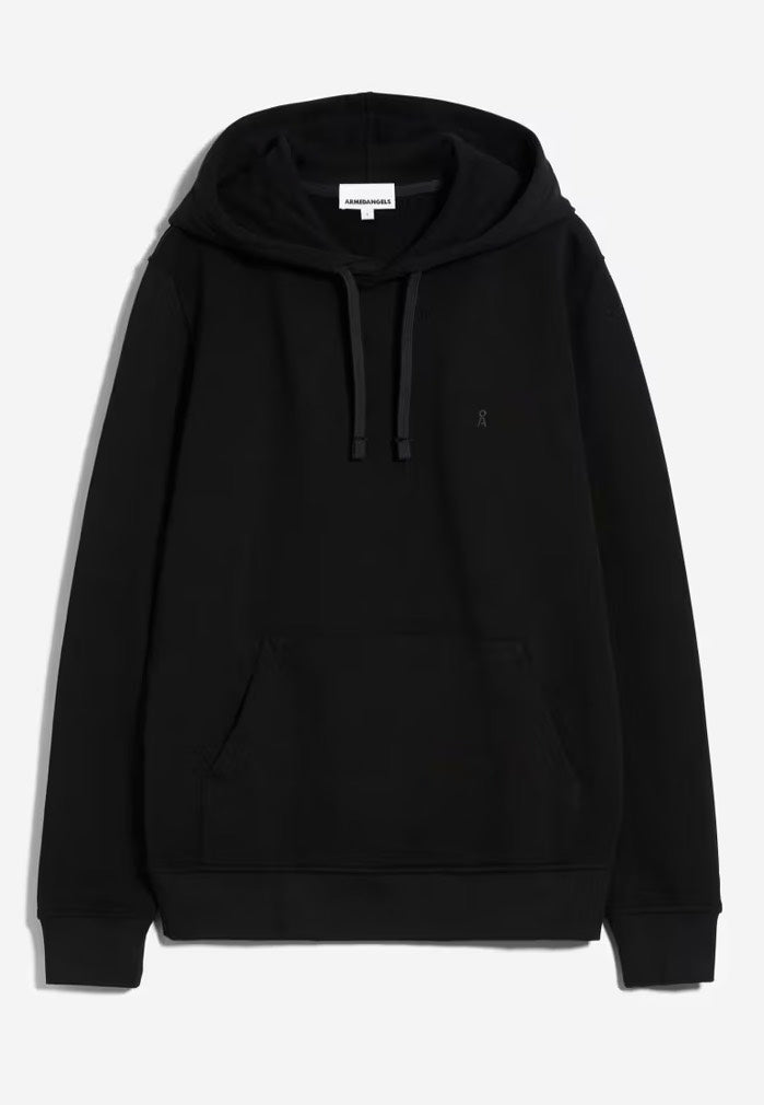 Armedangels - Paarlo Comfort Black - Hoodie | Men-Image