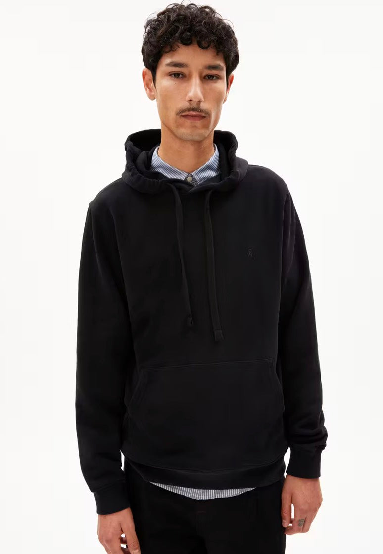 Armedangels - Paarlo Comfort Black - Hoodie | Men-Image