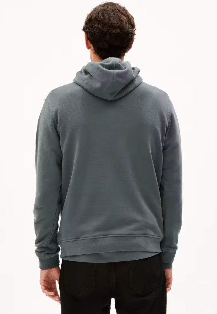 Armedangels - Paarlo Comfort Space Steel - Hoodie | Men-Image