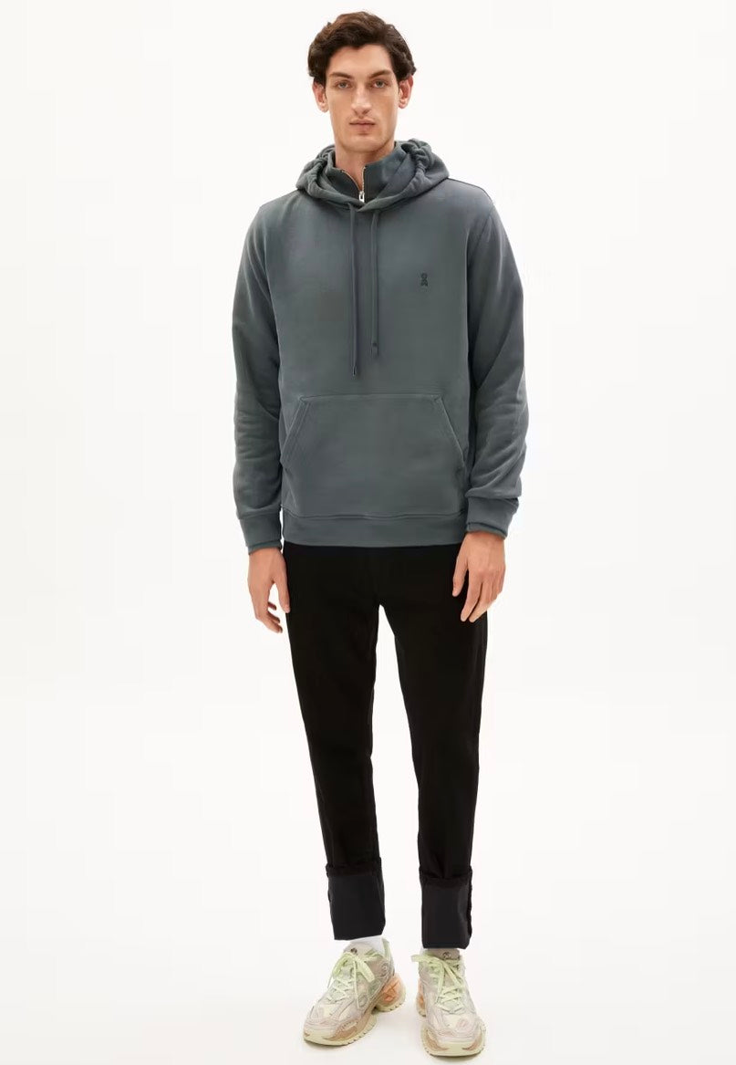 Armedangels - Paarlo Comfort Space Steel - Hoodie | Men-Image