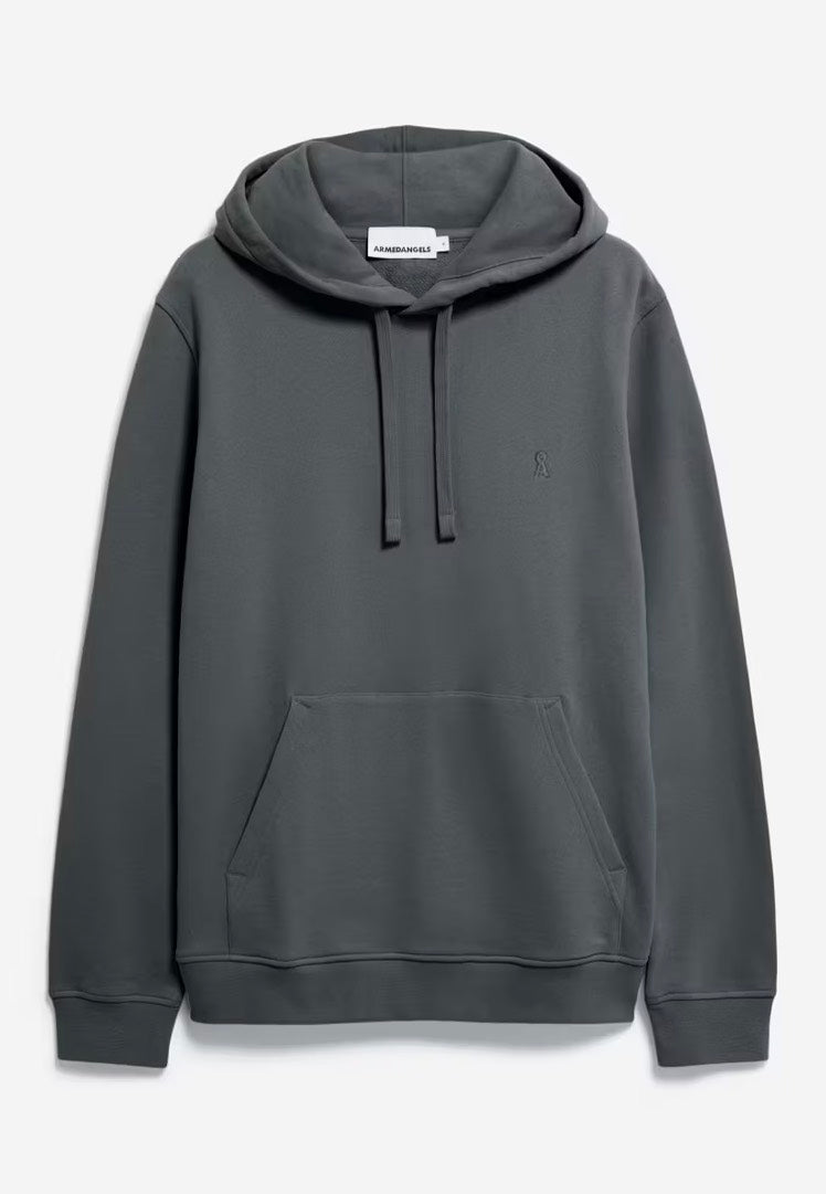 Armedangels - Paarlo Comfort Space Steel - Hoodie | Men-Image