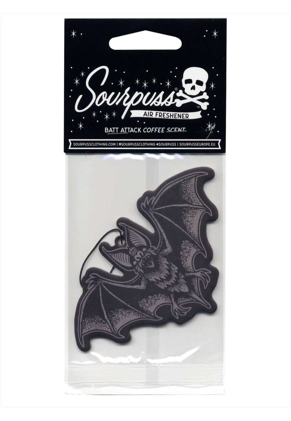 Sourpuss Clothing - Batt Attack Black - Air Refreshener | Neutral-Image