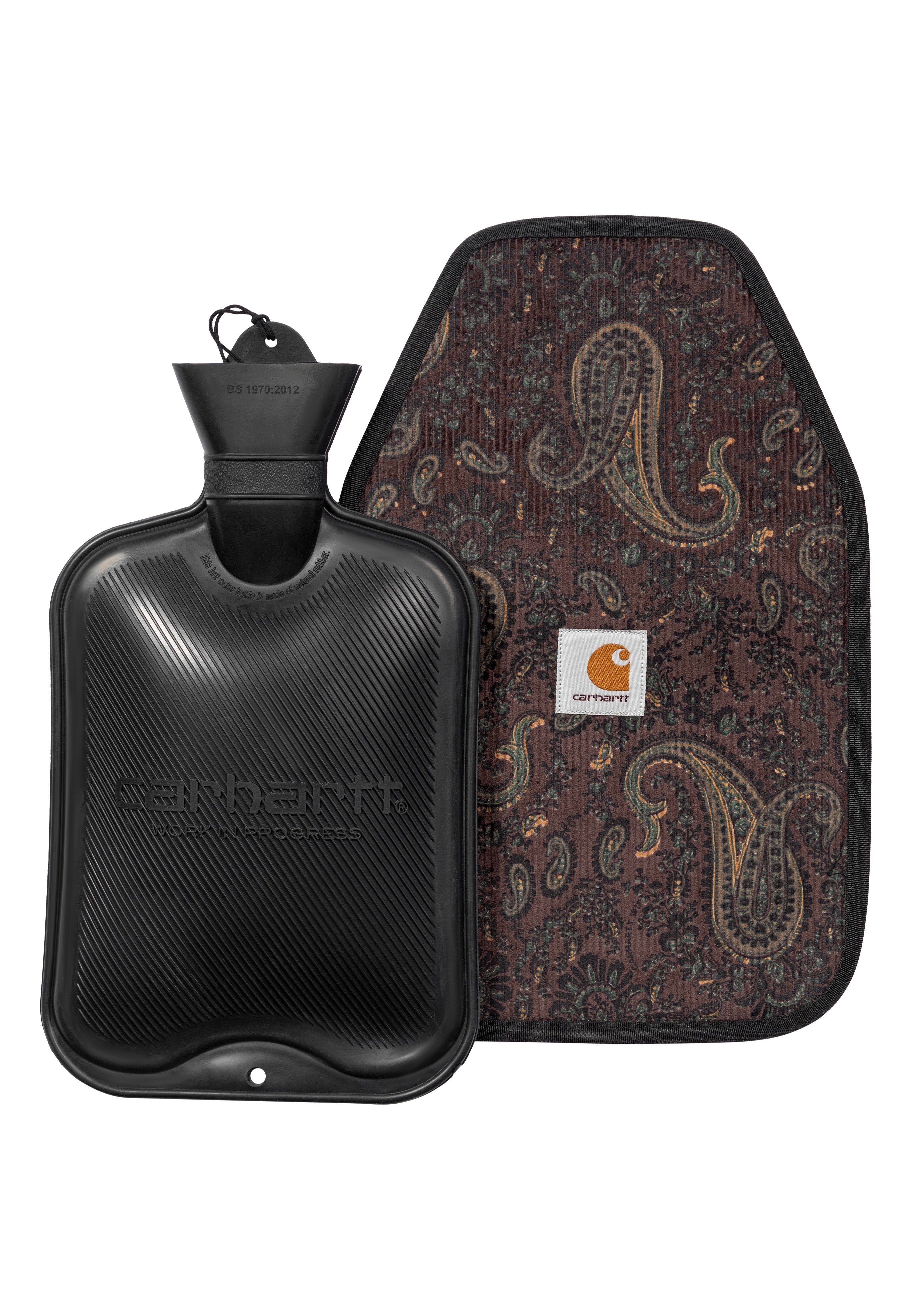 Carhartt WIP - Paisley Paisley Print/ Buckeye - Hot Water Bottle | Neutral-Image