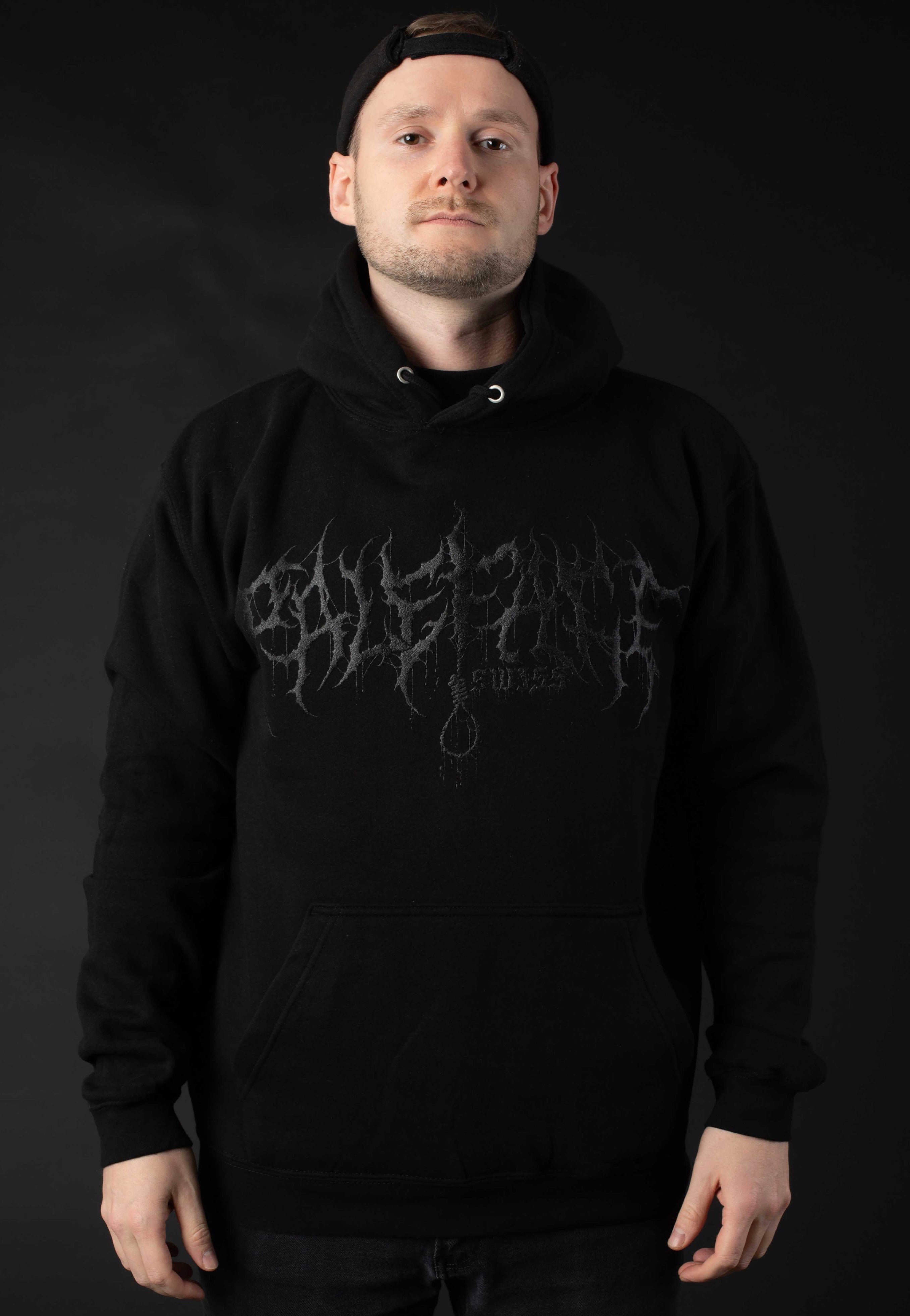 Paleface Swiss - Logo Limited Black On Black - Hoodie | Men-Image