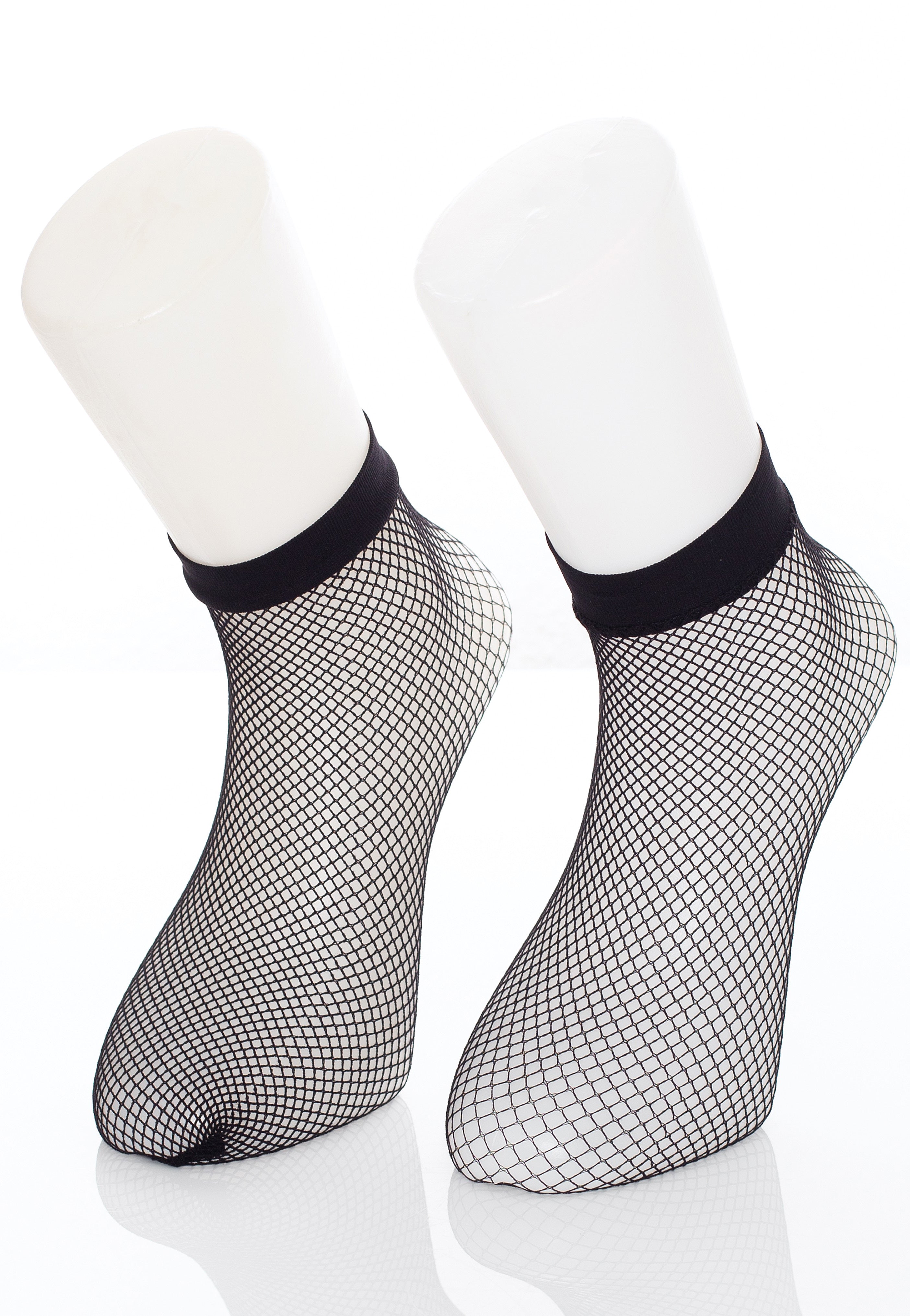 Pamela Mann - Fishnet Ankle Black - Socks | Neutral-Image