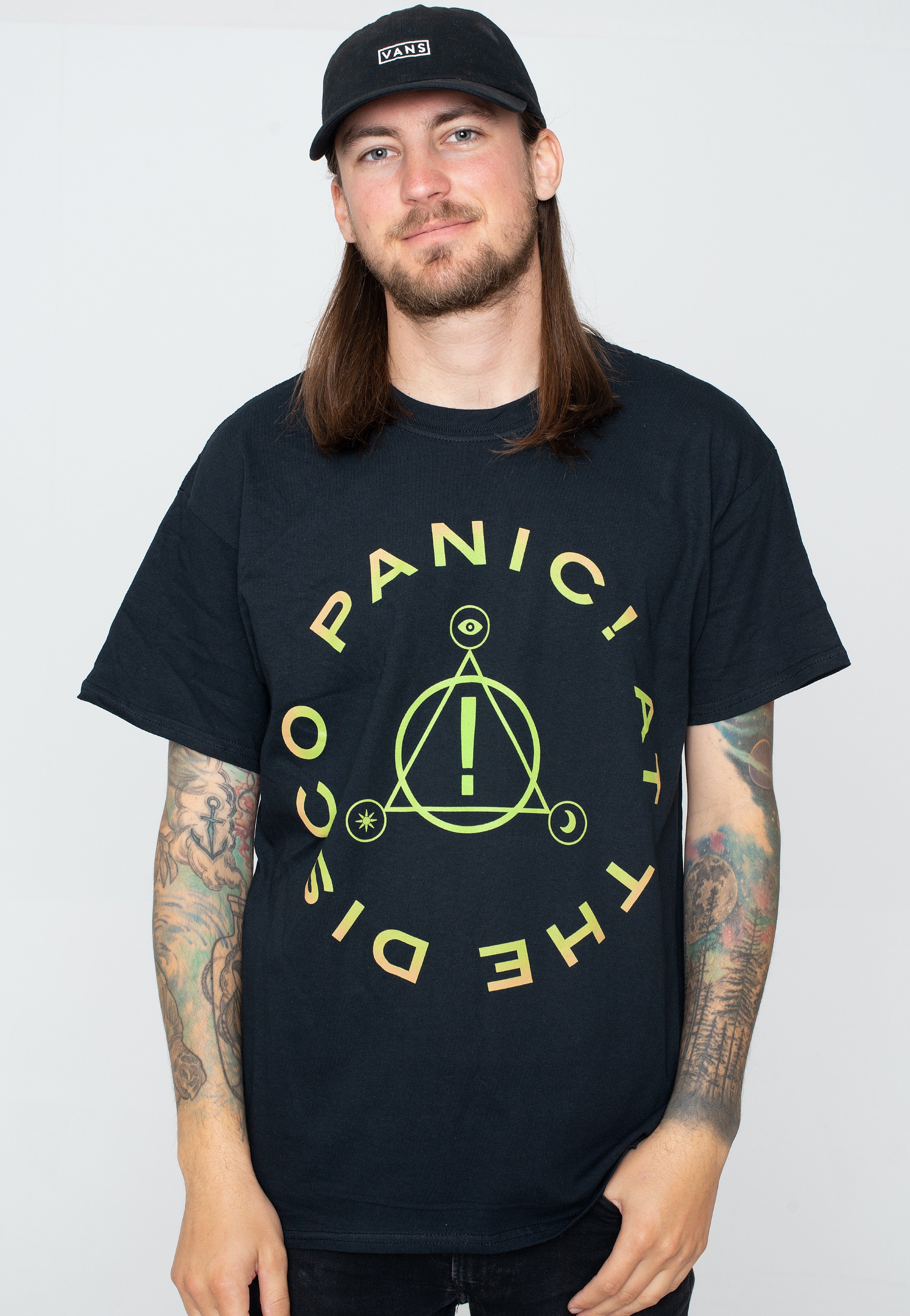 Panic! At The Disco - Circle Logo Gradient - T-Shirt | Men-Image