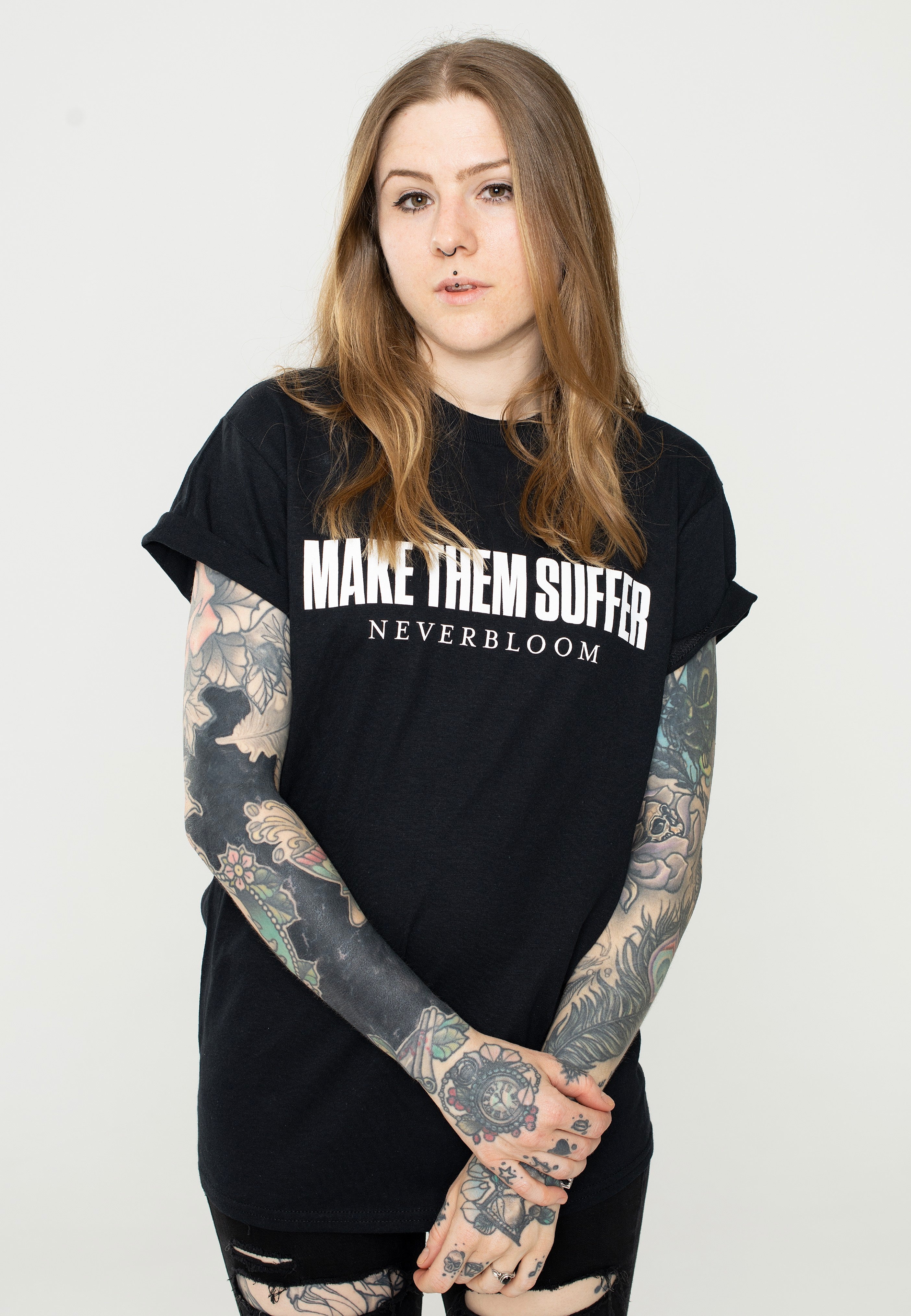 Make Them Suffer - Neverbloom Anniversary - T-Shirt | Women-Image