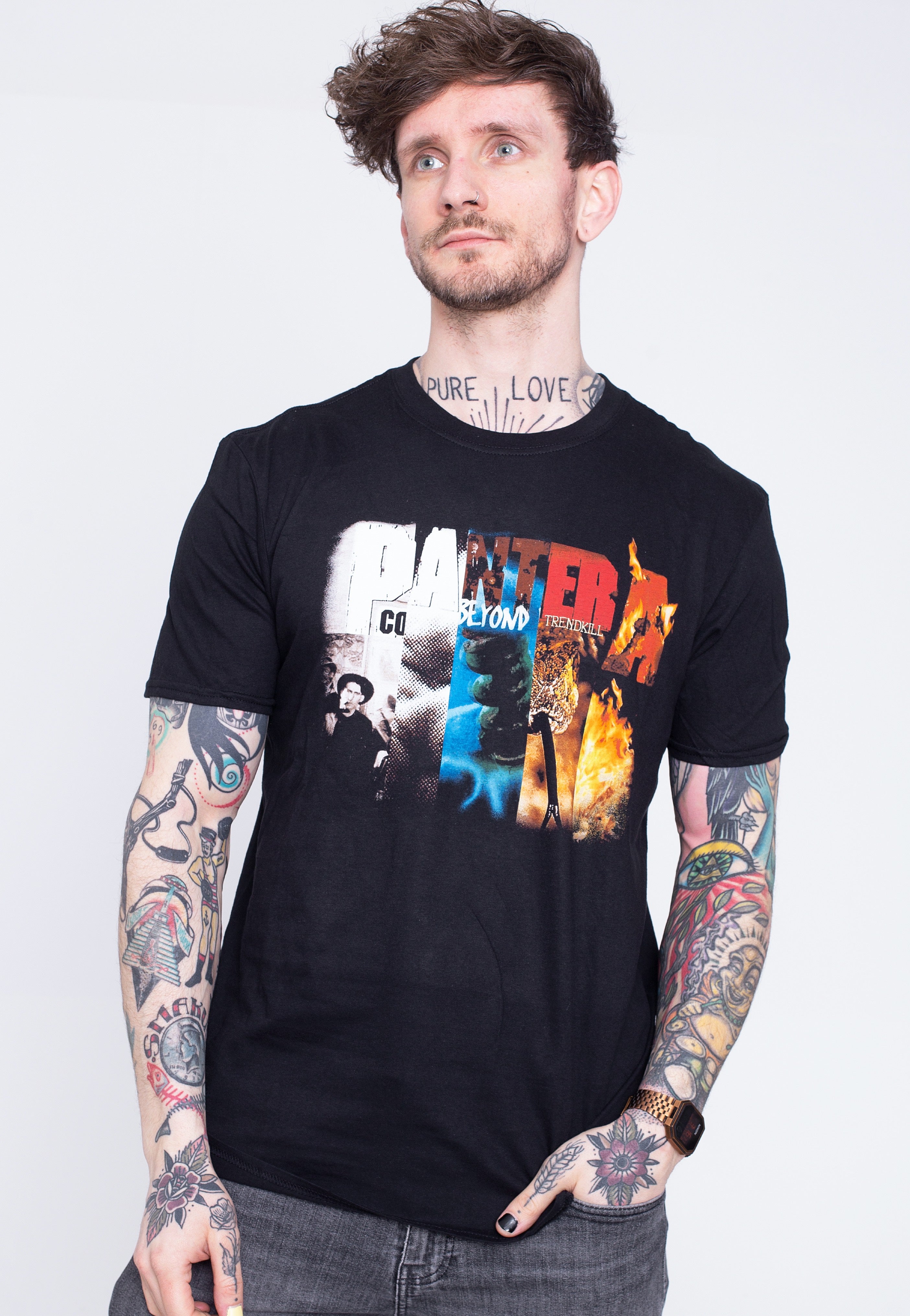 Pantera - Album Collage - T-Shirt | Men-Image