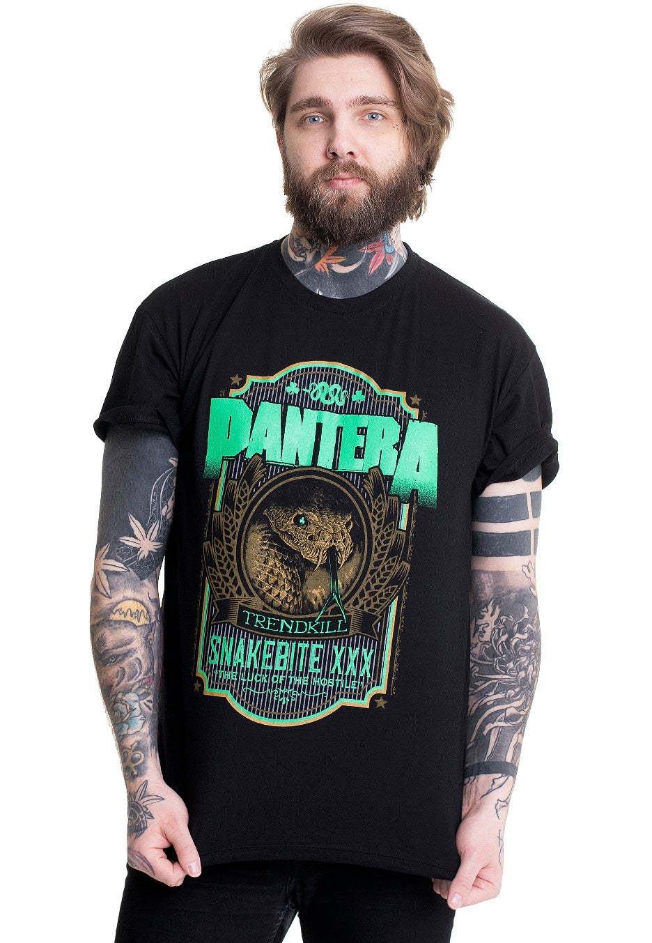 Pantera - Snakebite XXX Label - T-Shirt | Men-Image