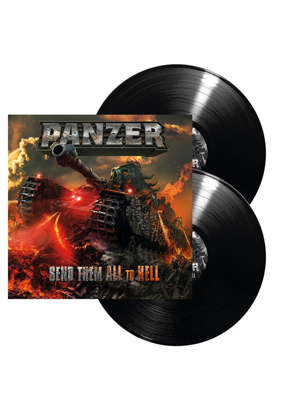 Panzer, The German - Send Them All To Hell Black Vinyl - 2 Vinyl | Neutral-Image