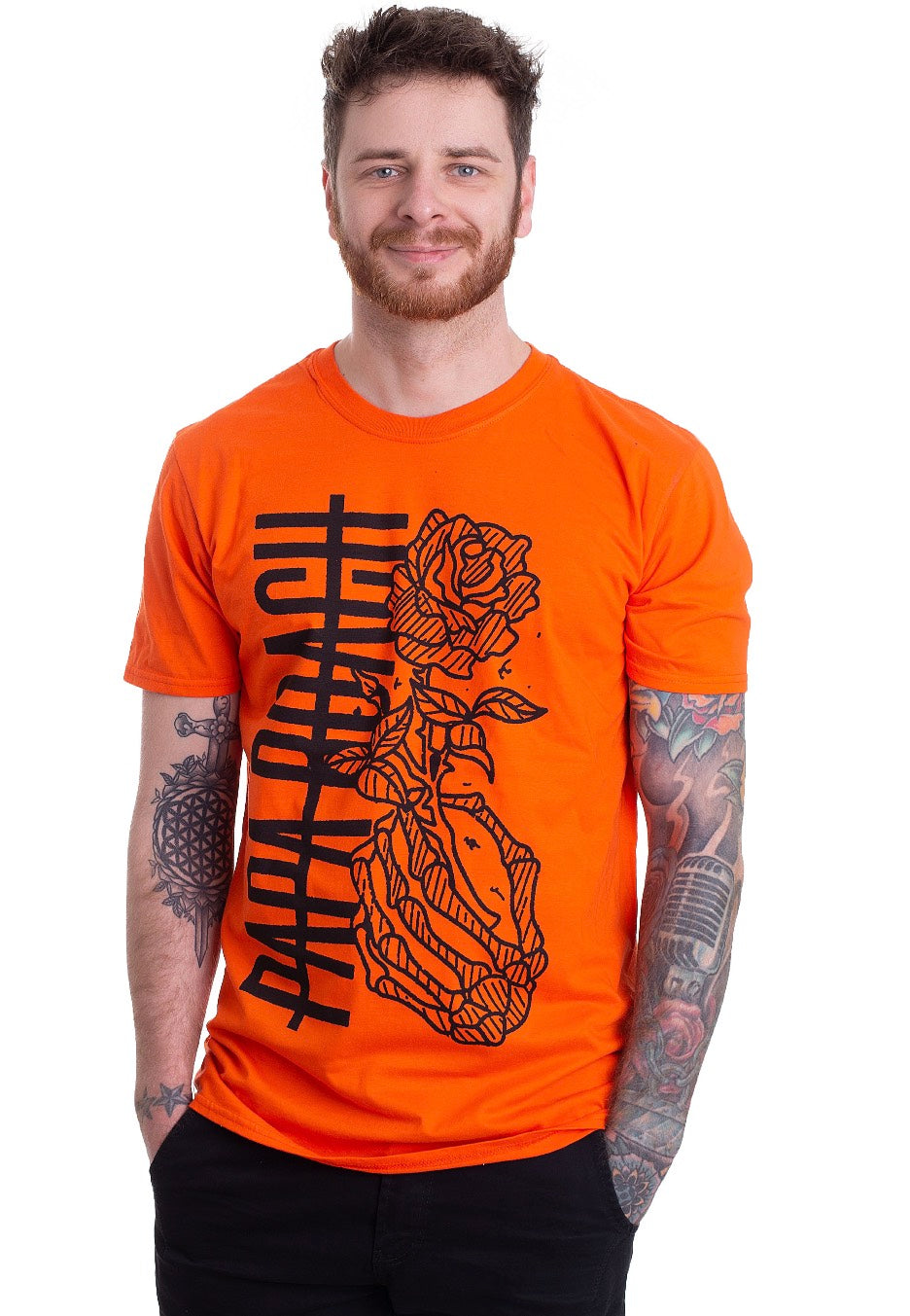 Papa Roach - Thorns Roses Orange - T-Shirt | Men-Image