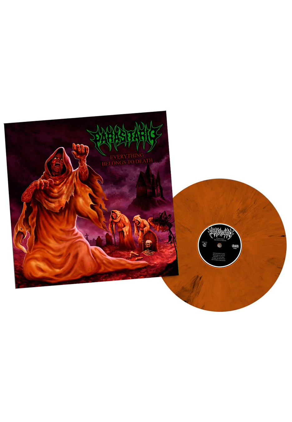 Parasitario - Everything Belongs To Death Orange - Colored Vinyl | Neutral-Image