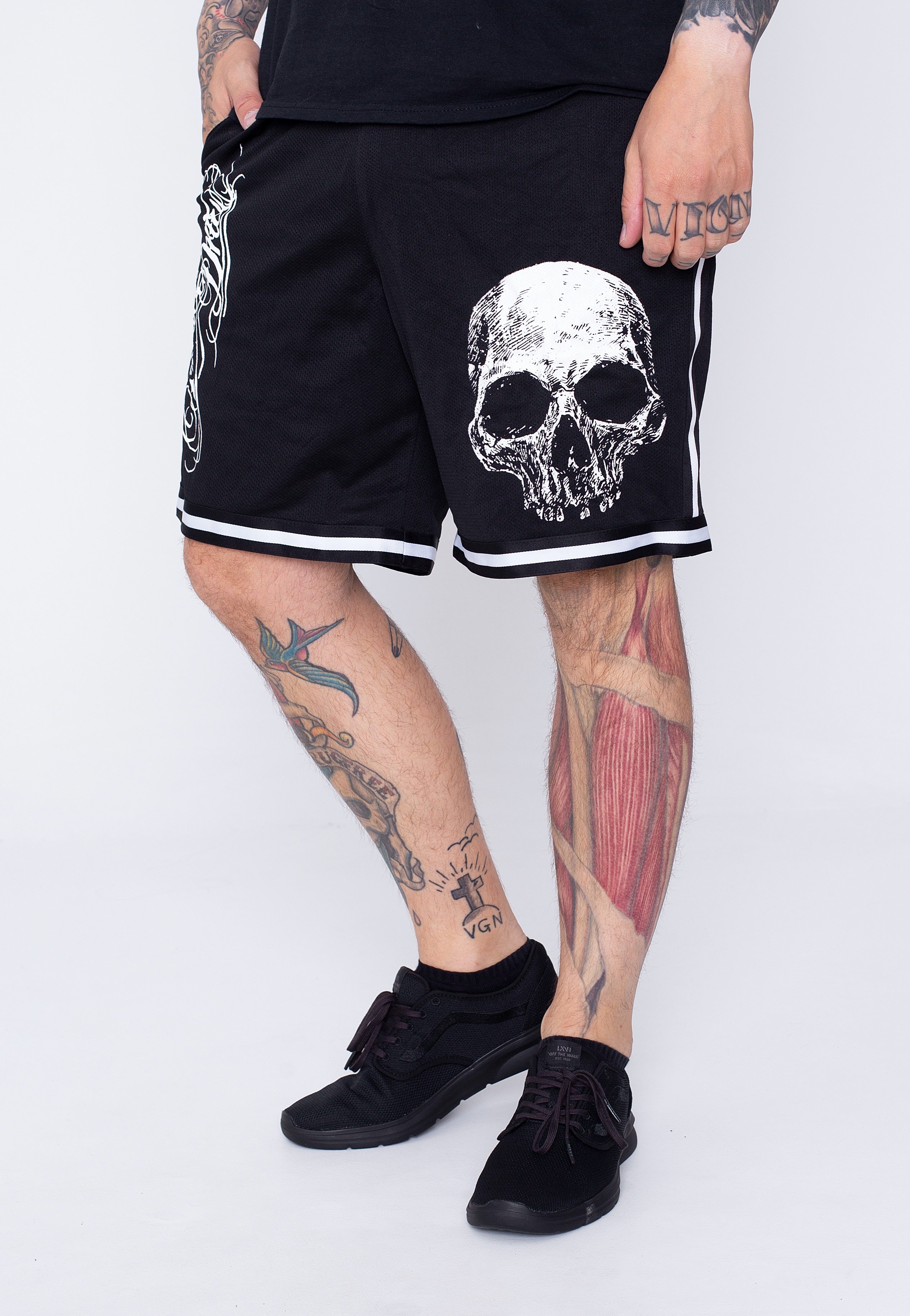 Parkway Drive - Deadly Sea Striped  - Shorts | Men-Image