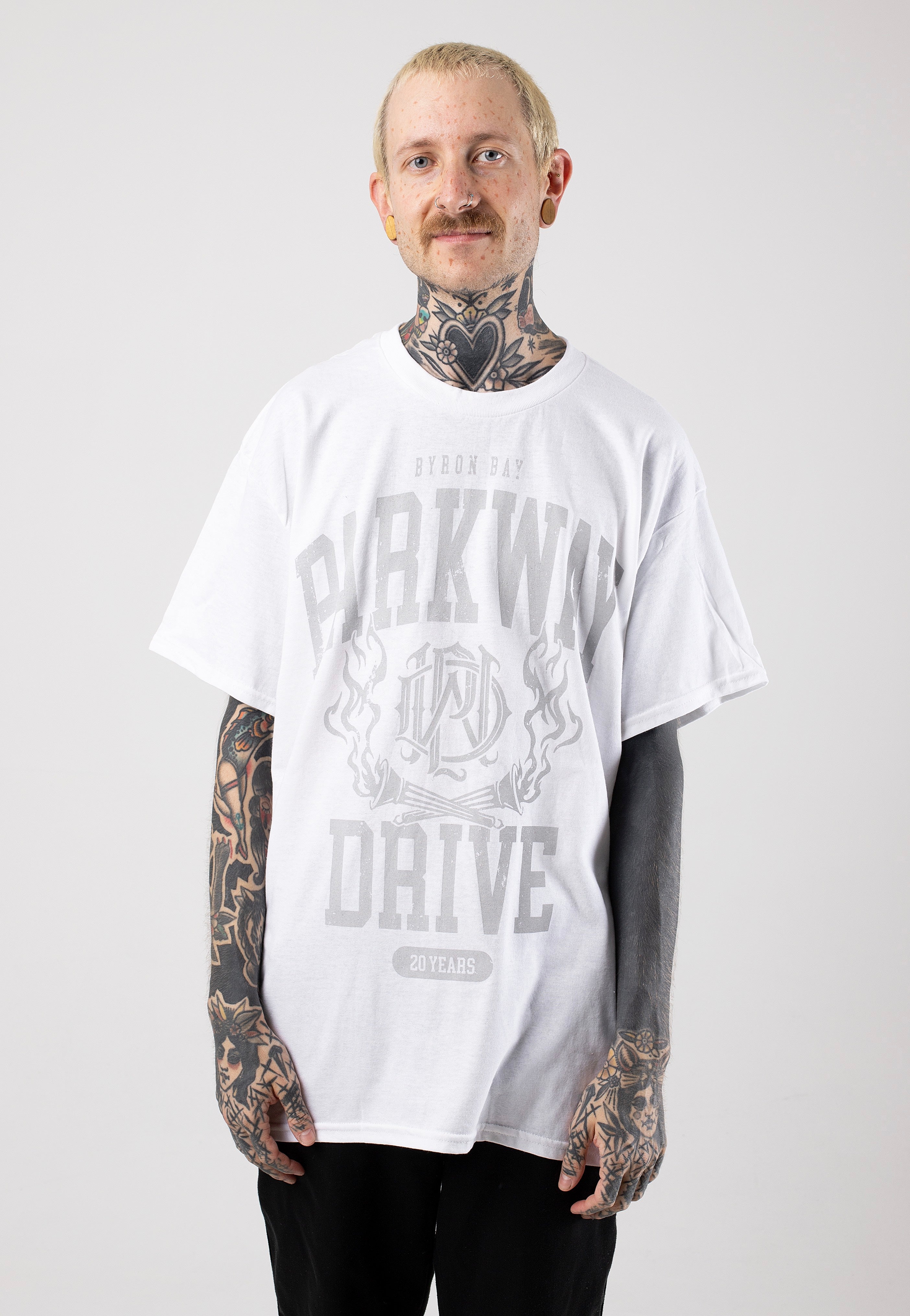 Parkway Drive - 20 Years Torch White - T-Shirt | Men-Image