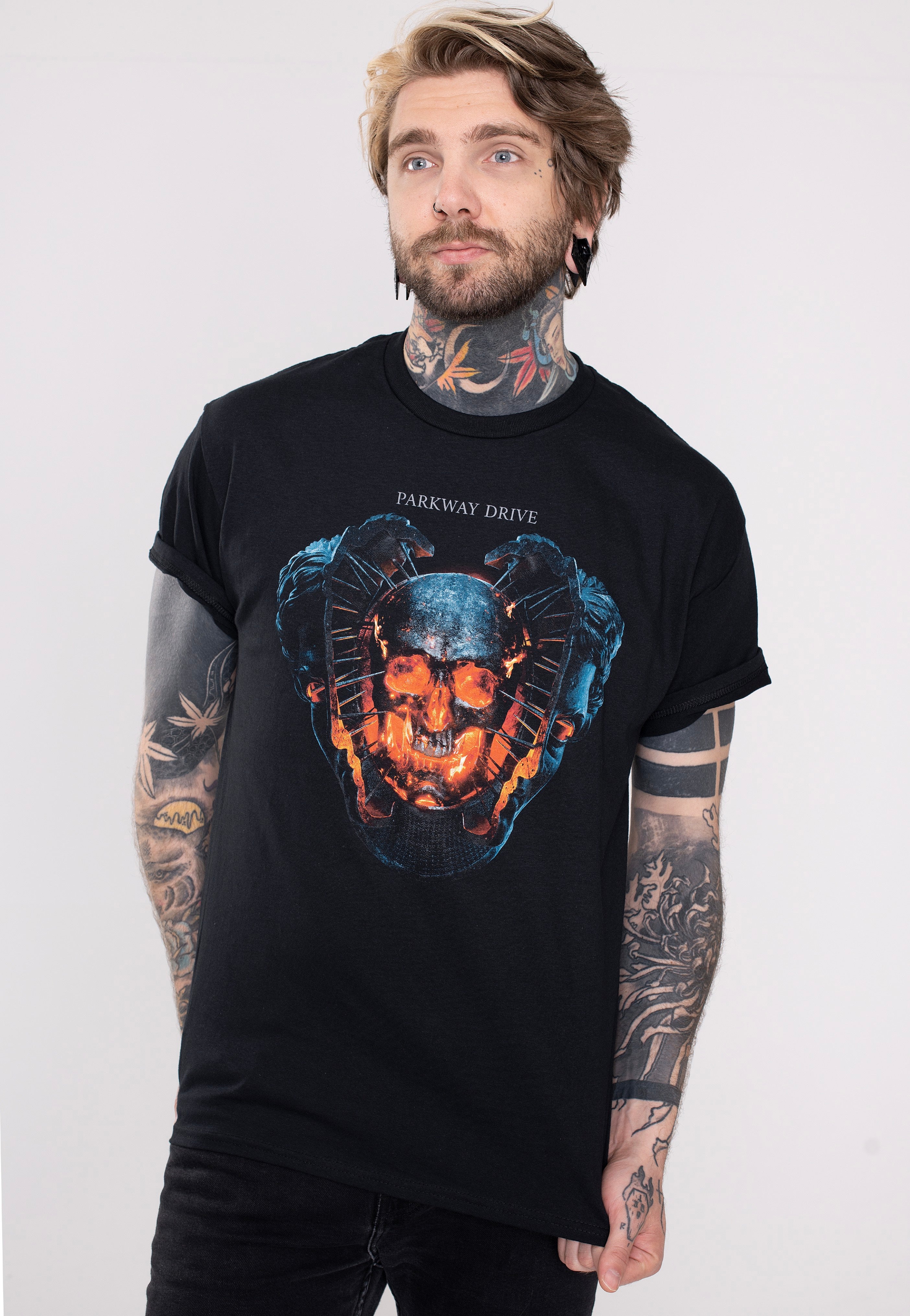 Parkway Drive - Burning Mask - T-Shirt | Men-Image