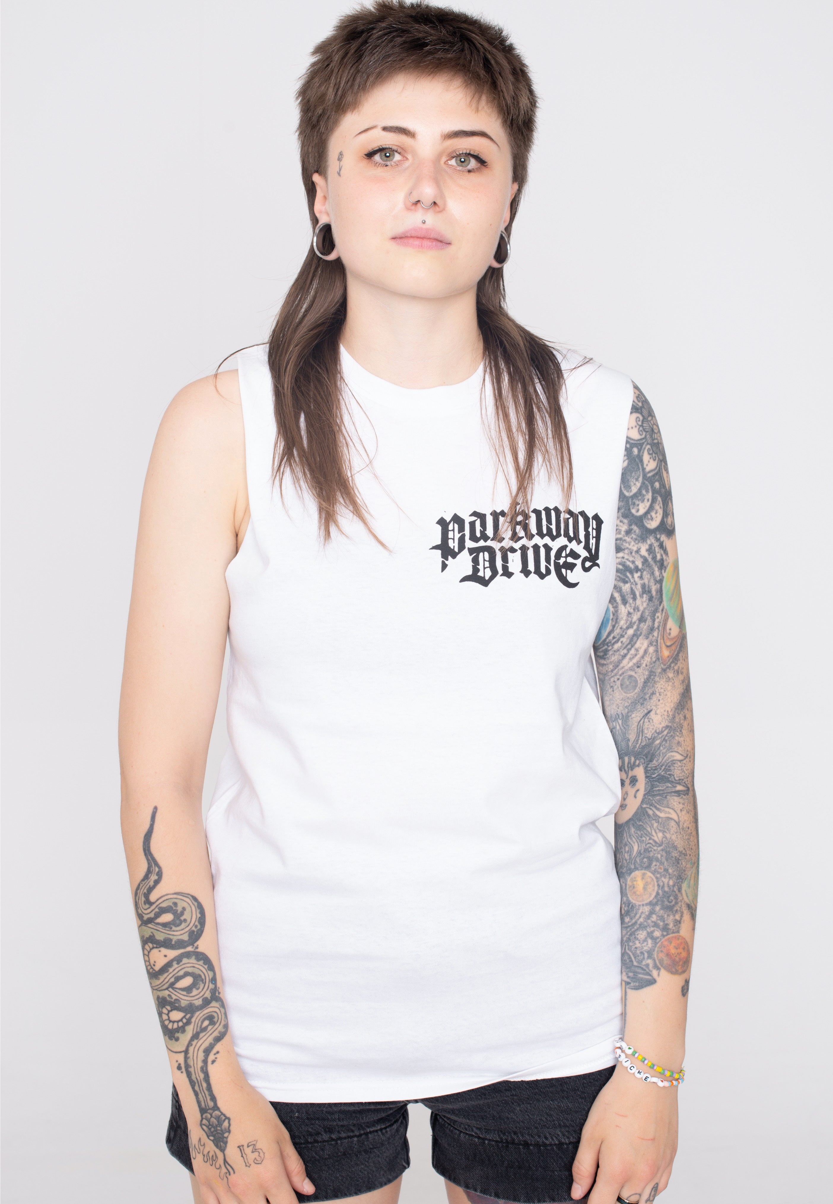 Parkway Drive - Burn Your Heaven White - Sleeveless | Women-Image