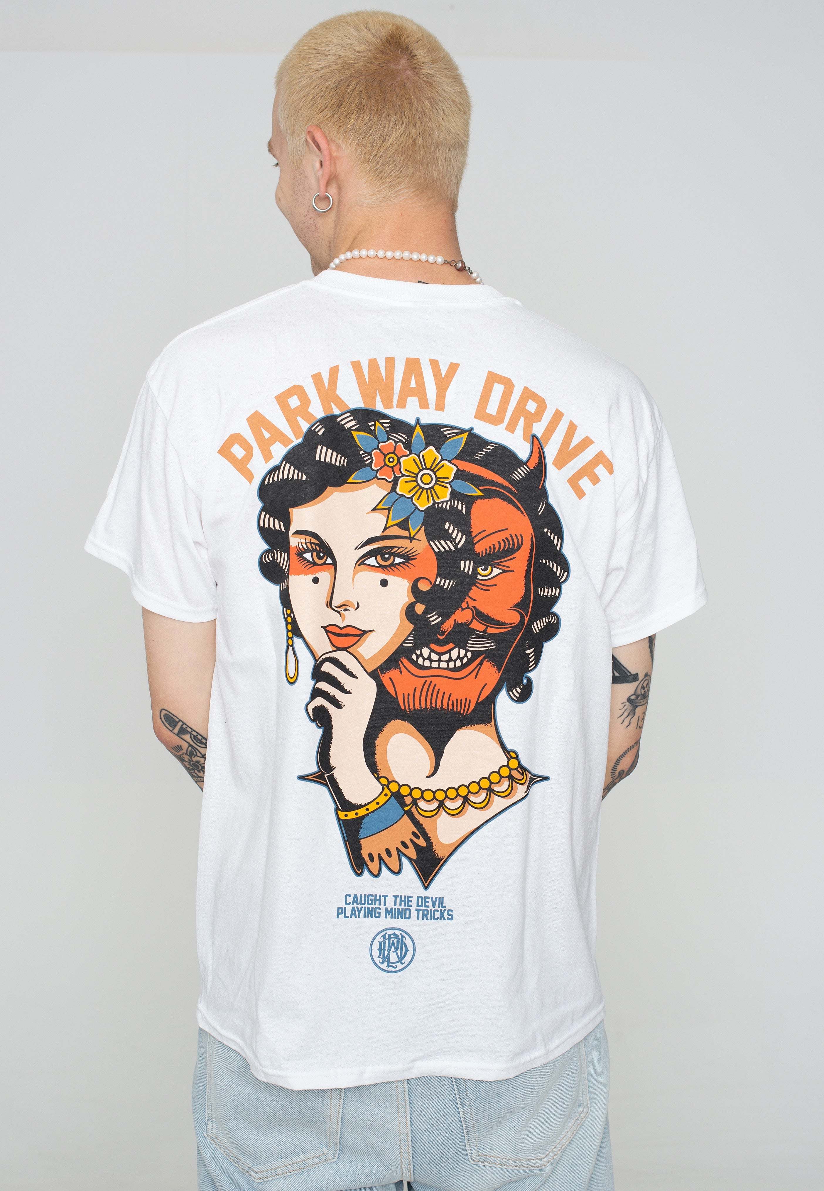 Parkway Drive - Devil Tricks White - T-Shirt | Men-Image