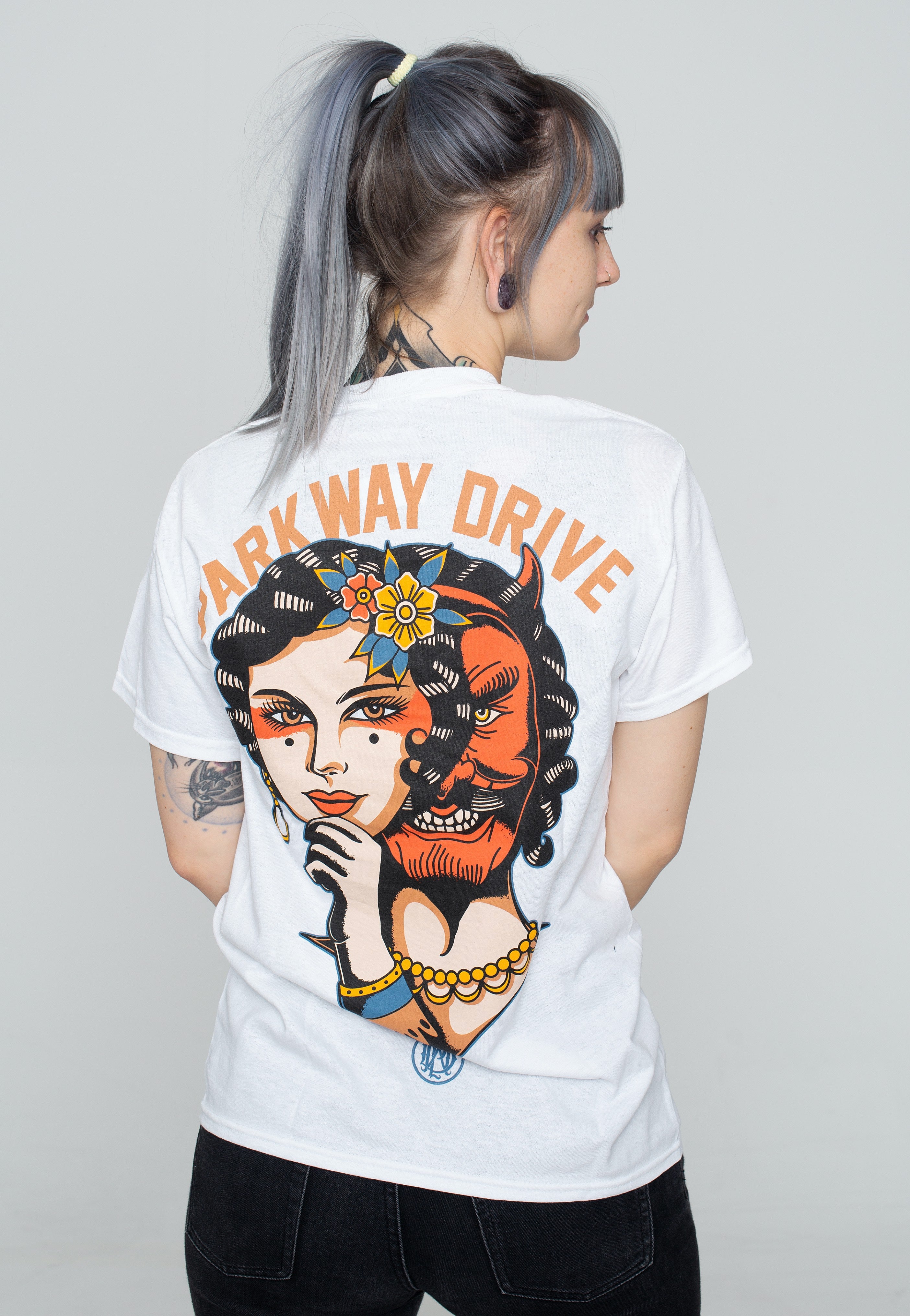 Parkway Drive - Devil Tricks White - T-Shirt | Women-Image