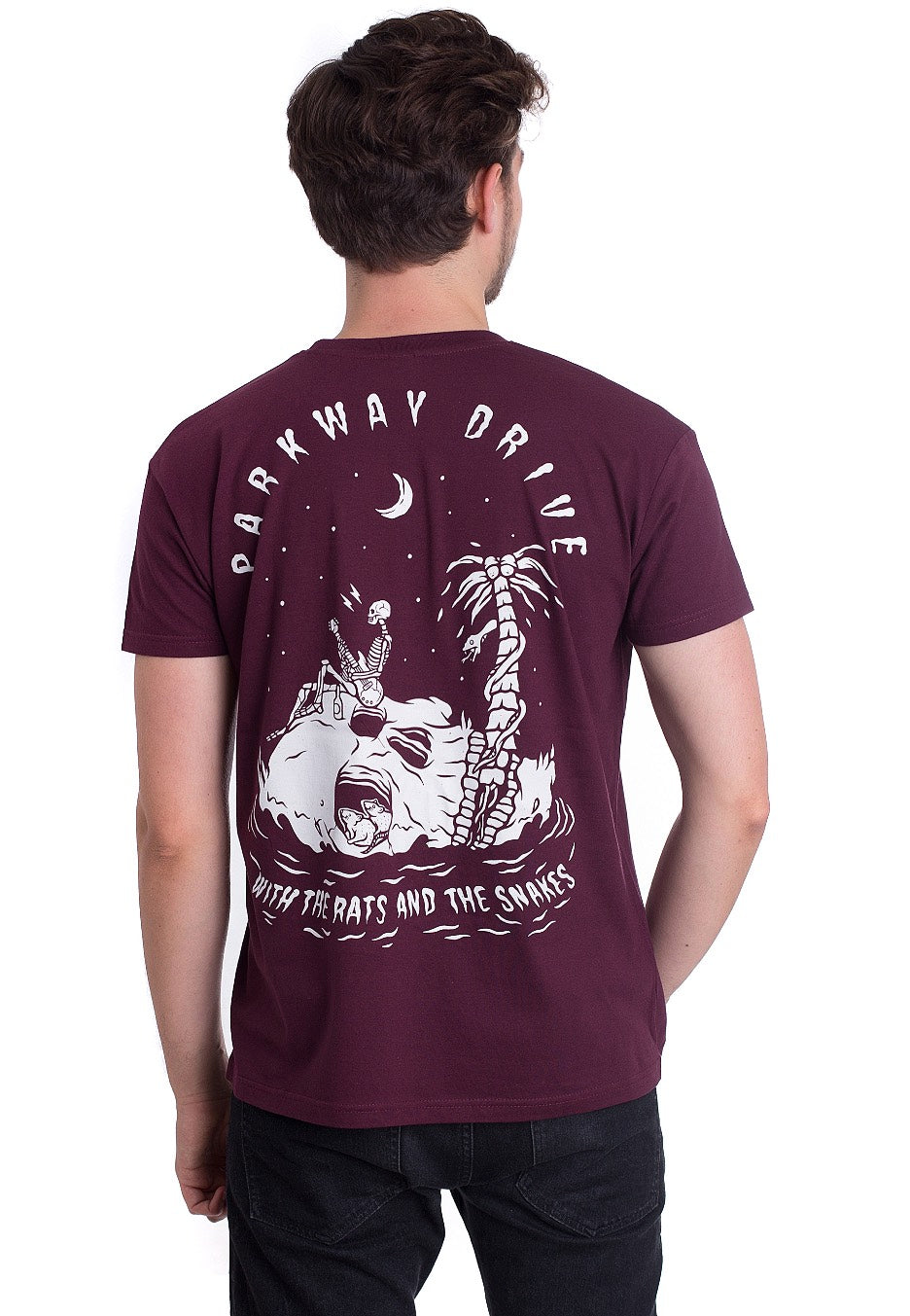 Parkway Drive - Rats And Snakes Burgundy - T-Shirt | Men-Image