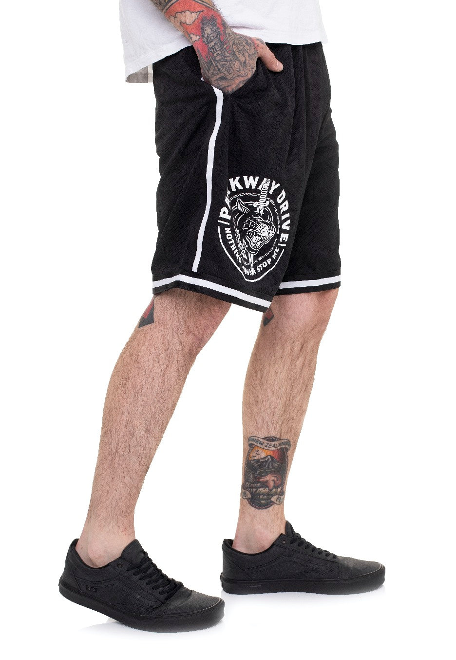 Parkway Drive - Stop Me Striped - Shorts | Men-Image