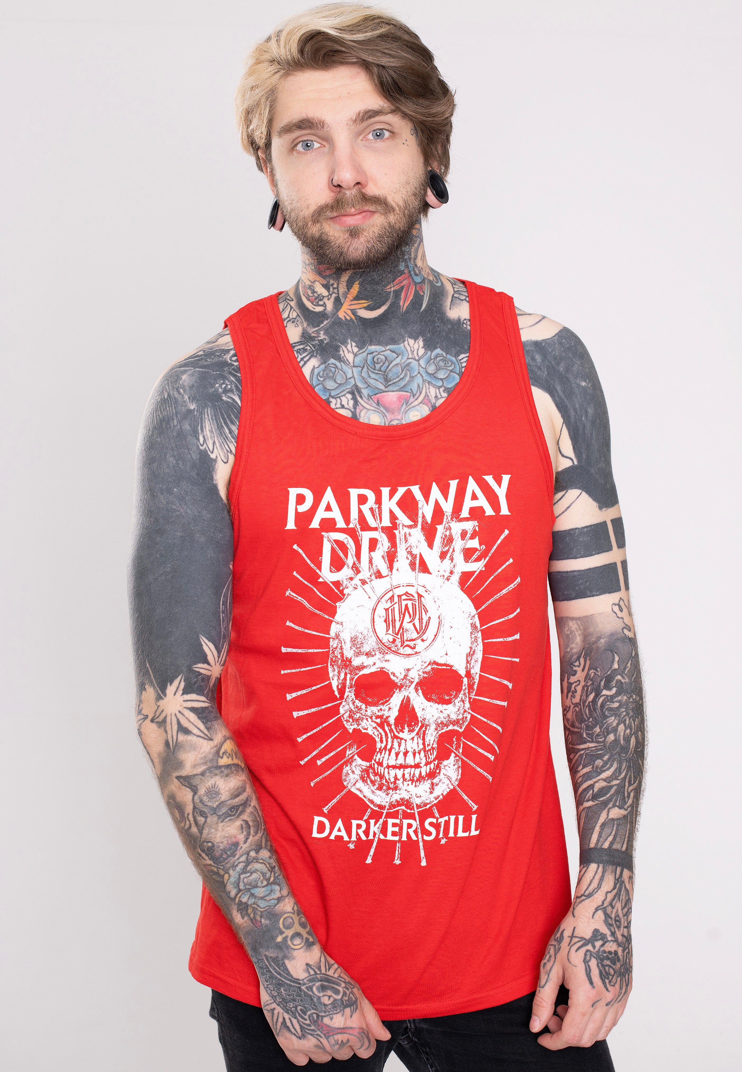 Parkway Drive - Darker Still Skull Red - Tank | Men-Image