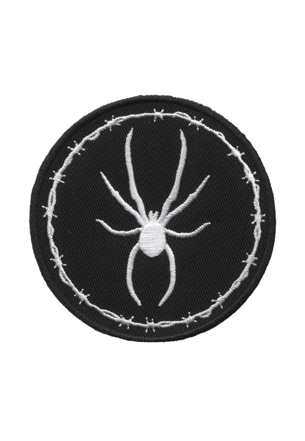 Sourpuss Clothing - Barbed Wire Spider - Patch | Neutral-Image