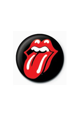 The Rolling Stones - Lips - Button | Neutral-Image