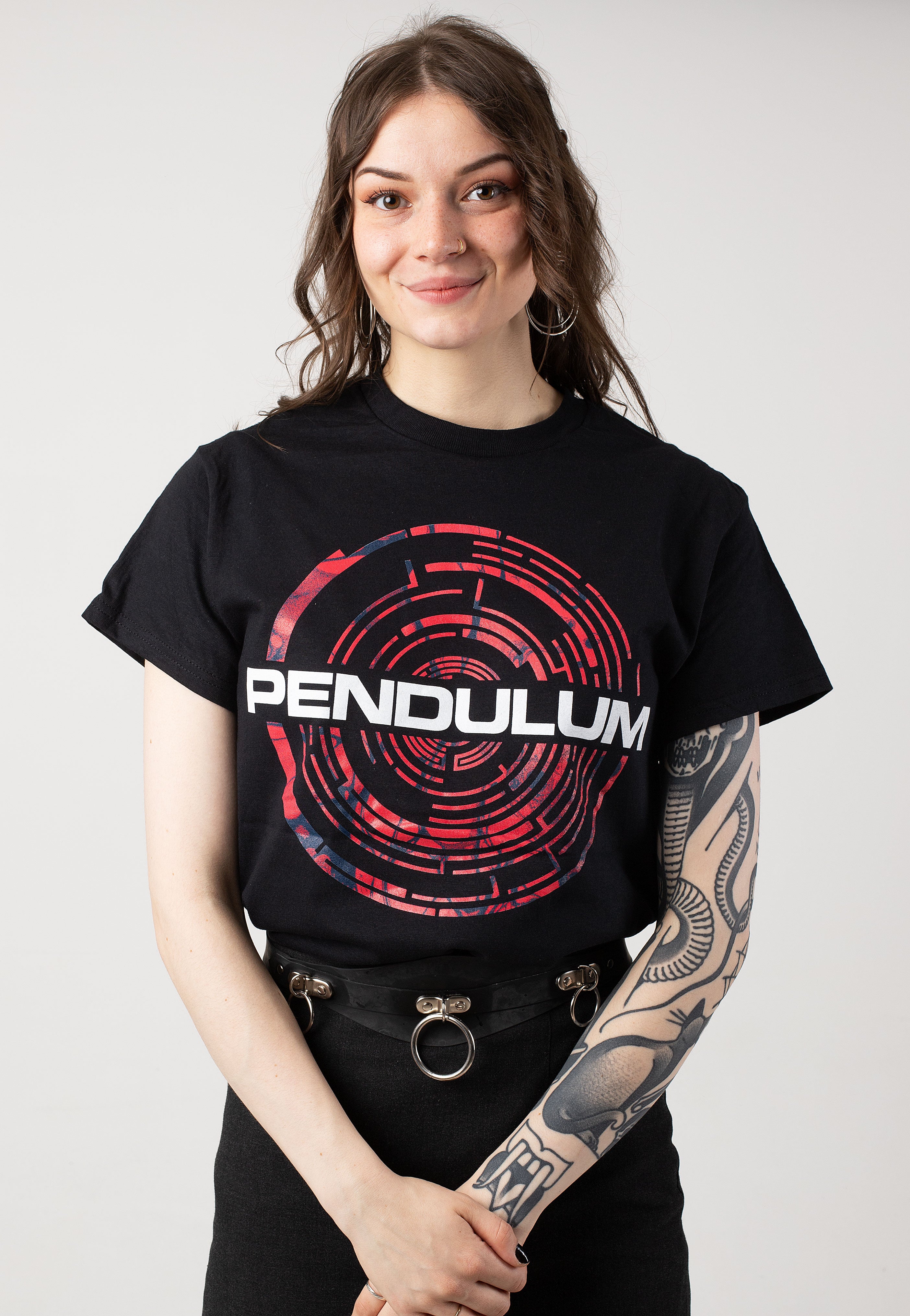 Pendulum - Logo Red - T-Shirt | Women-Image