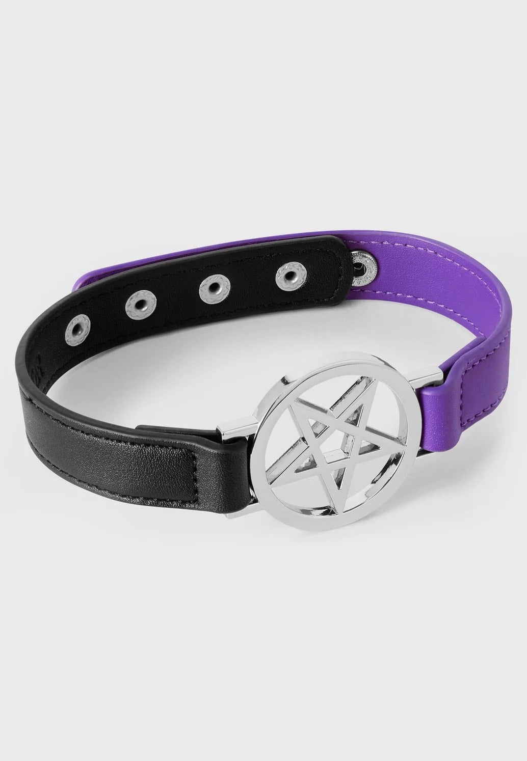 Killstar - Penta Half Black/Purple - Choker | Neutral-Image