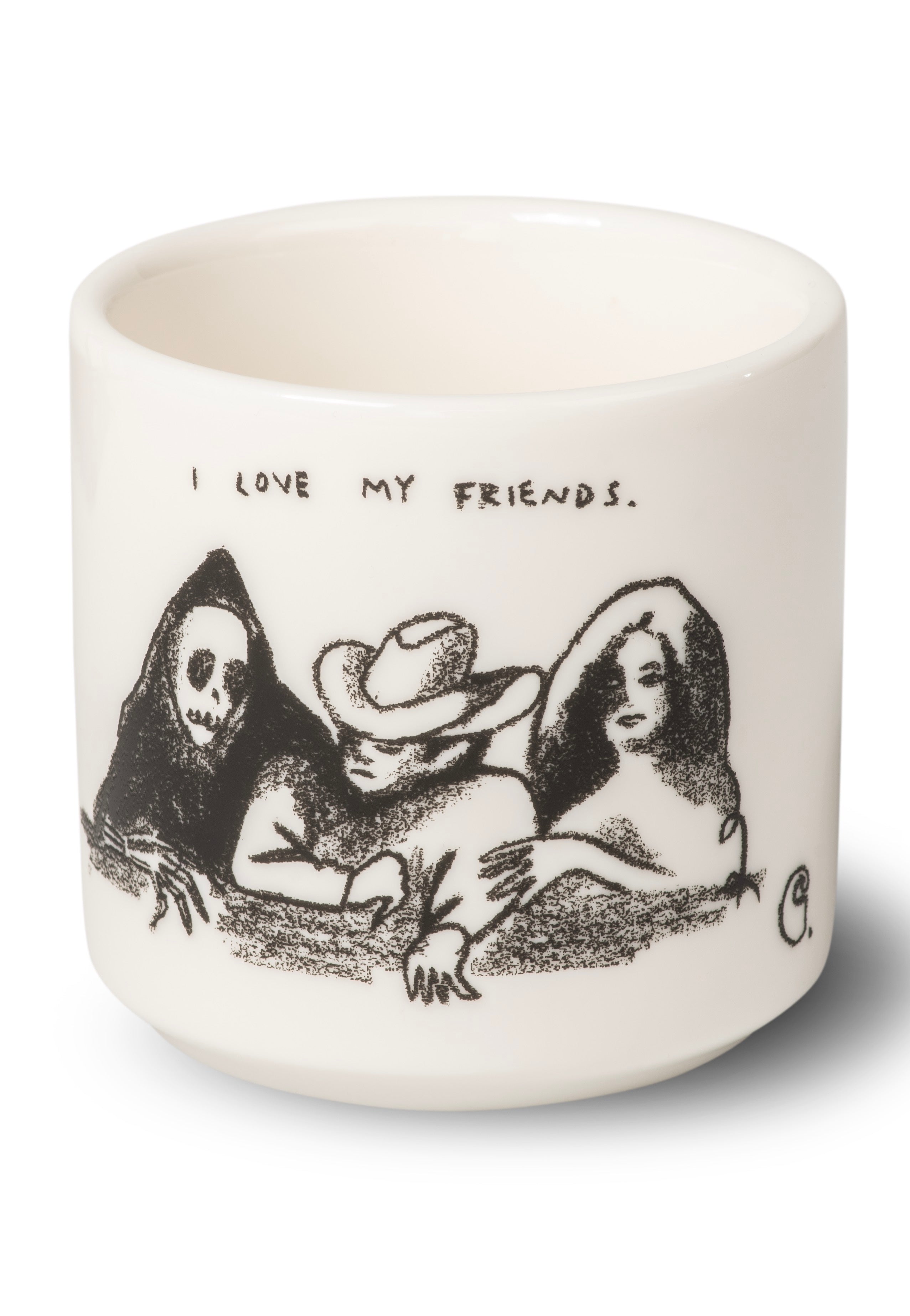 Carhartt WIP - Pepe Friends White/Black - Mug | Neutral-Image