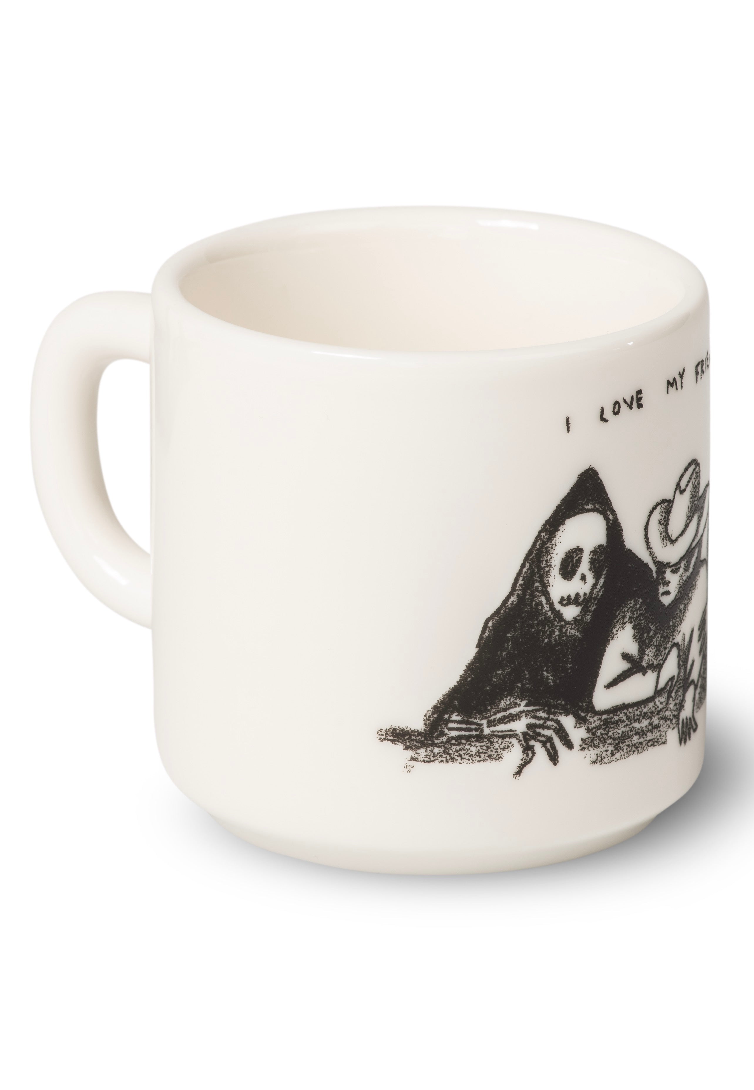 Carhartt WIP - Pepe Friends White/Black - Mug | Neutral-Image